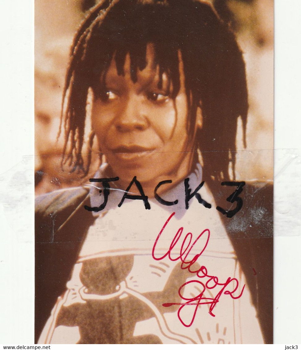 AUTOGRAFO - Whoopi Goldberg - Autographs