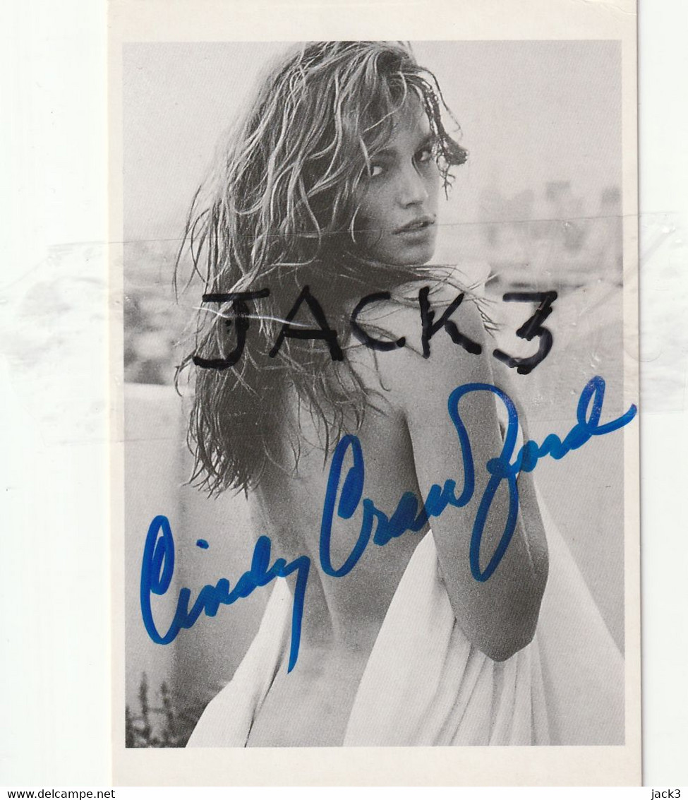 AUTOGRAFO - Cindy Crawford - Autogramme