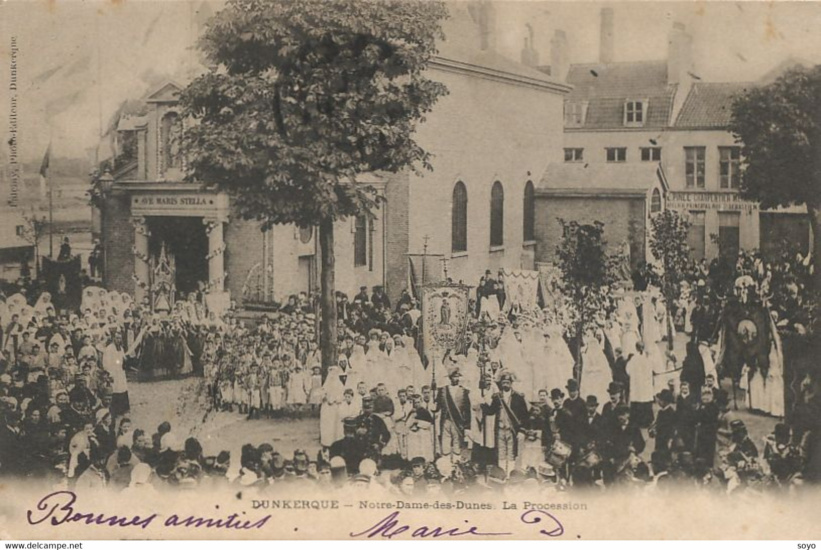 Procession Religieuse Notre Dame Des Dunes Dunkerque - Manifestations