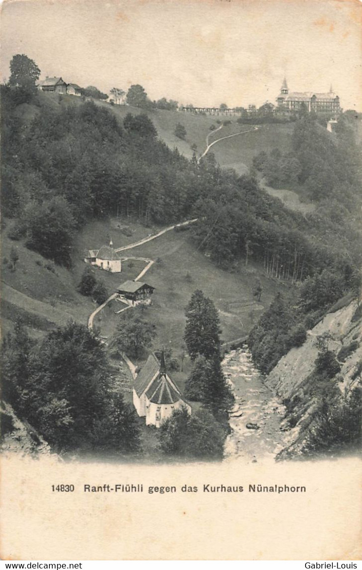 Ranft-Flühli Gegen Kurhaus Nünalphorn 1914 - Autres & Non Classés