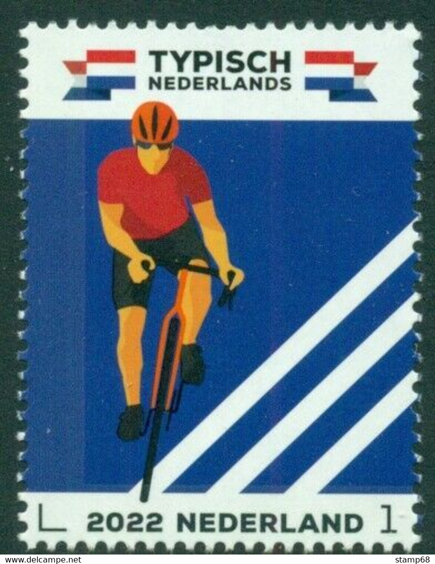 Nederland NVPH 2022 Typisch Nederland Wielrennen 2022 MNH Postfris - Unused Stamps