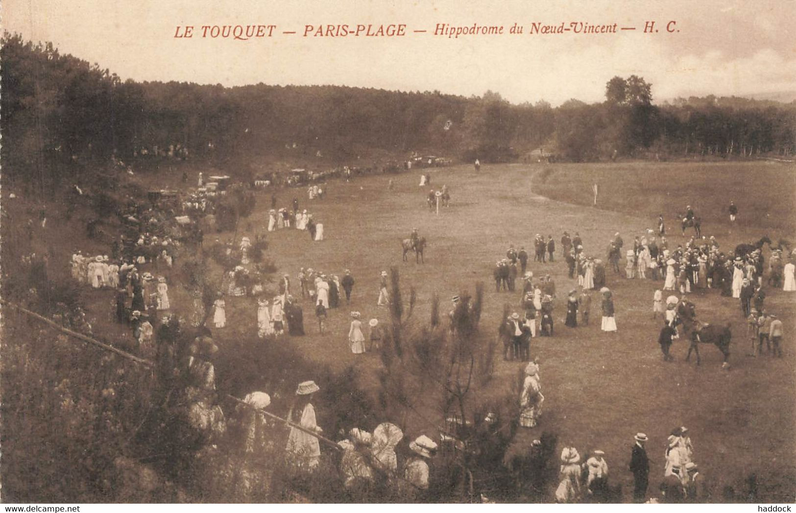 LE TOUQUET : HIPPODROME DE NOEUD-VINCENT - Le Touquet