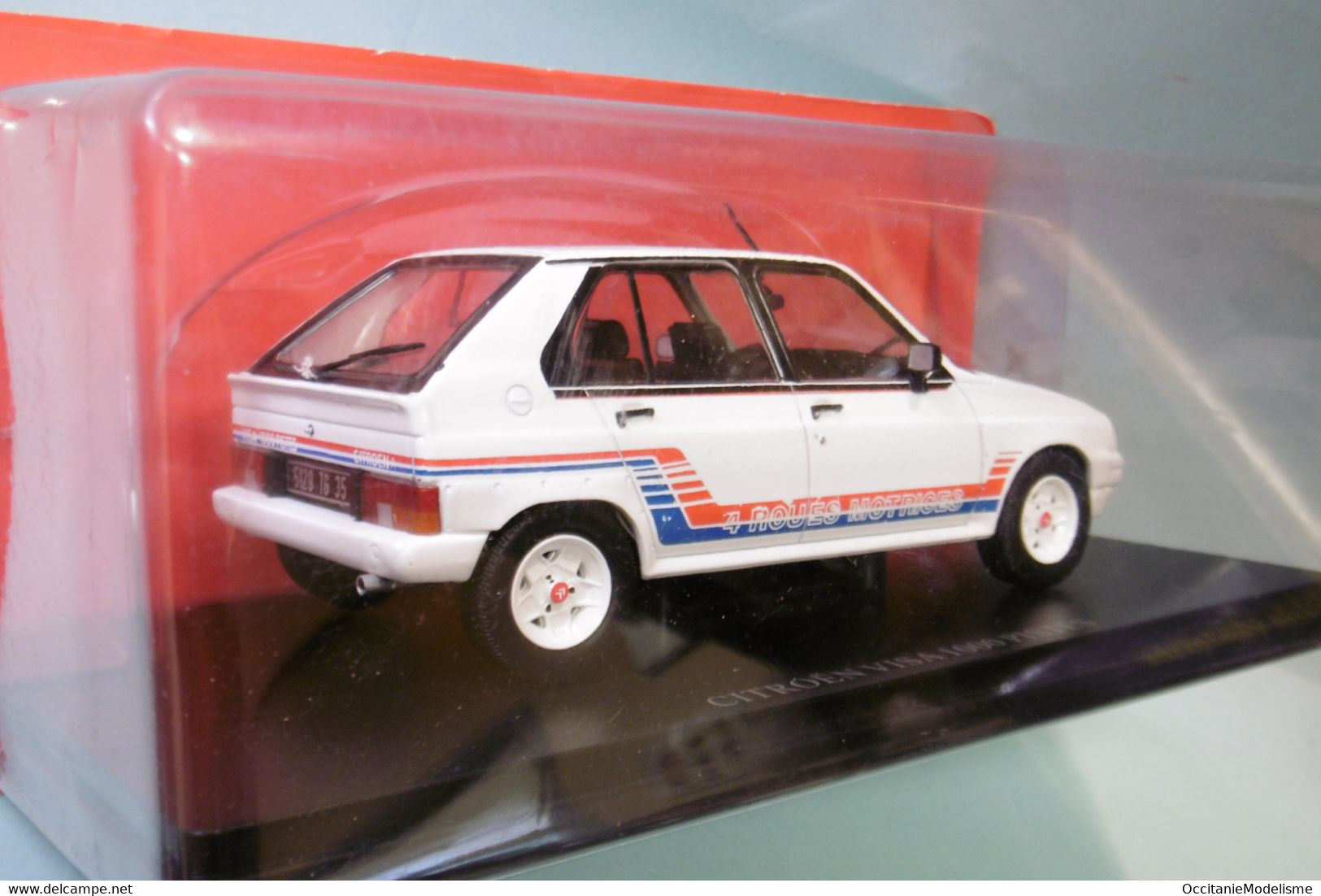 Hachette / Ixo - CITROEN Visa 1000 Pistes Blanc Neuf NBO 1/24 - Andere & Zonder Classificatie