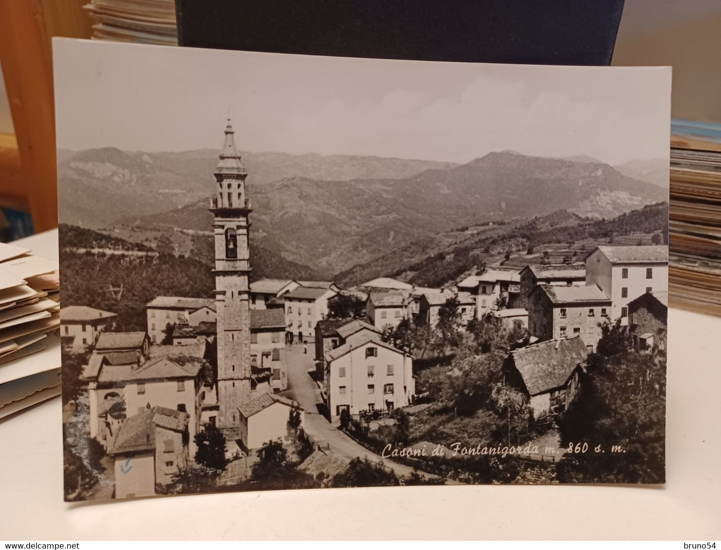 Cartolina Casoni Di Fontanigorda Provincia Genova 1970 - Genova (Genoa)