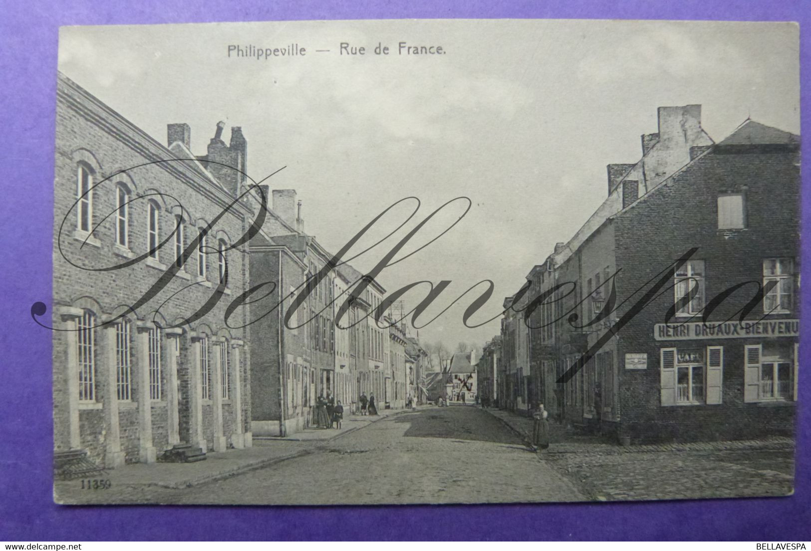 Philippeville Rue De France.  1908 - Philippeville