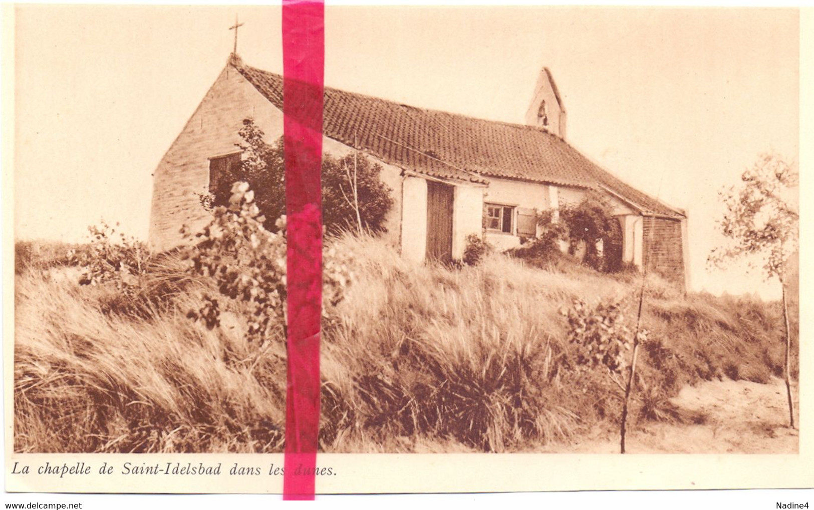 St Idesbald - Kapel , La Chapelle - Orig. Knipsel Coupure Tijdschrift Magazine - 1928 - Ohne Zuordnung