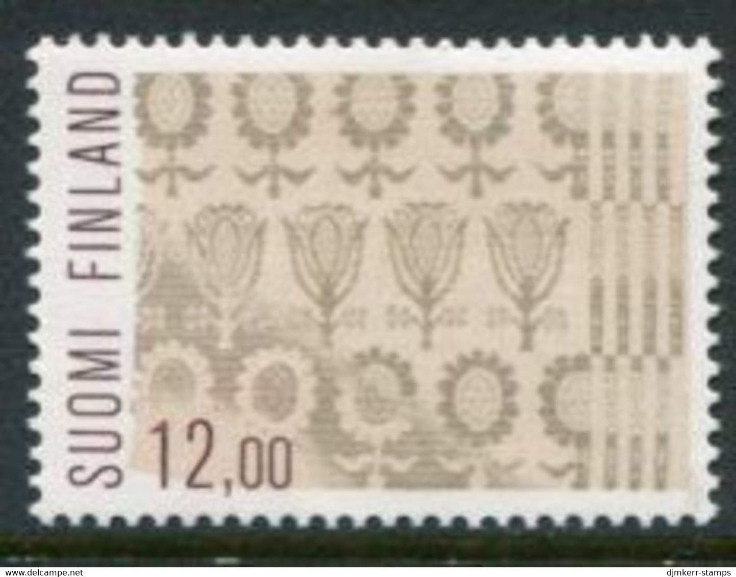 FINLAND 1985 Definitive: Folk Art 12 M.  MNH / **.  Michel 972 - Neufs