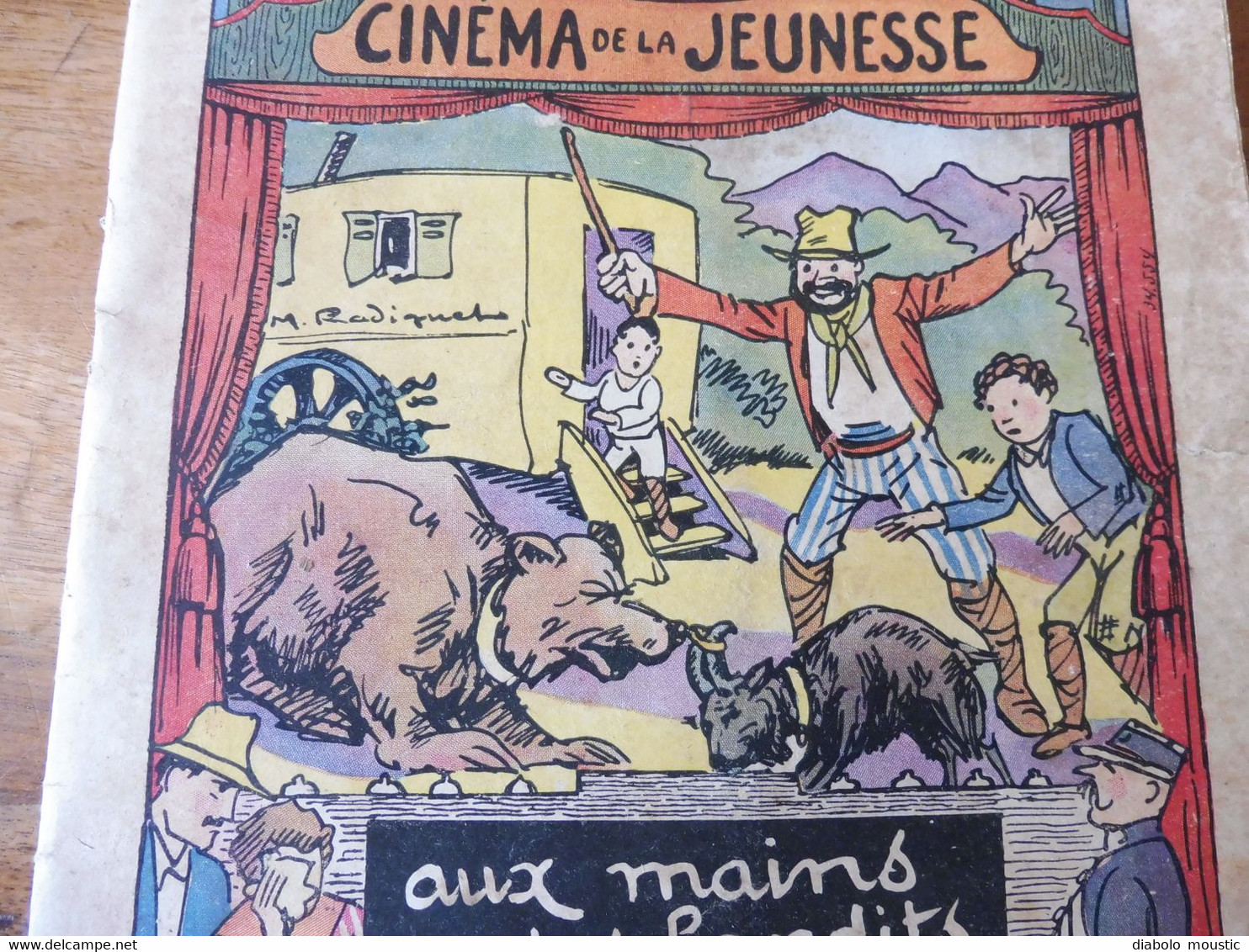 Année 1930 GUIGNOL Cinéma De La Jeunesse ..mais Pas Que ! (Aux Mains Des Bandits, Grand Film; Du Tac Au Tac; BD, Etc ) - Magazines & Catalogs