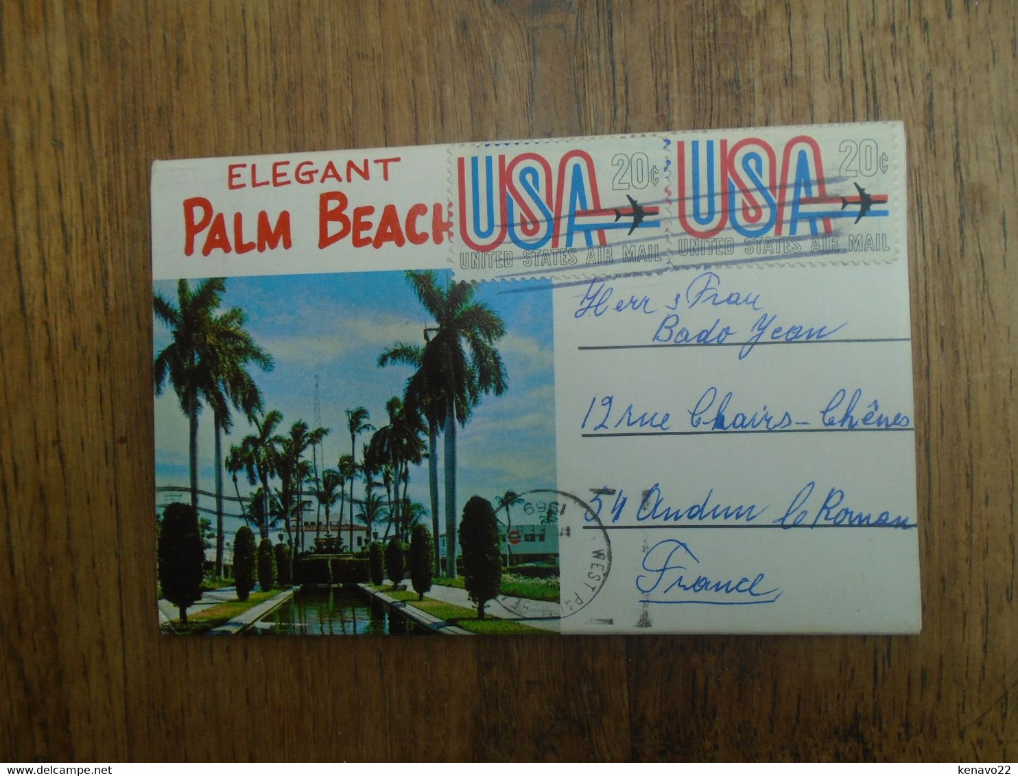 Bloc Lettre De 7 Cartes Recto - Verso De Palm Beach - Palm Beach