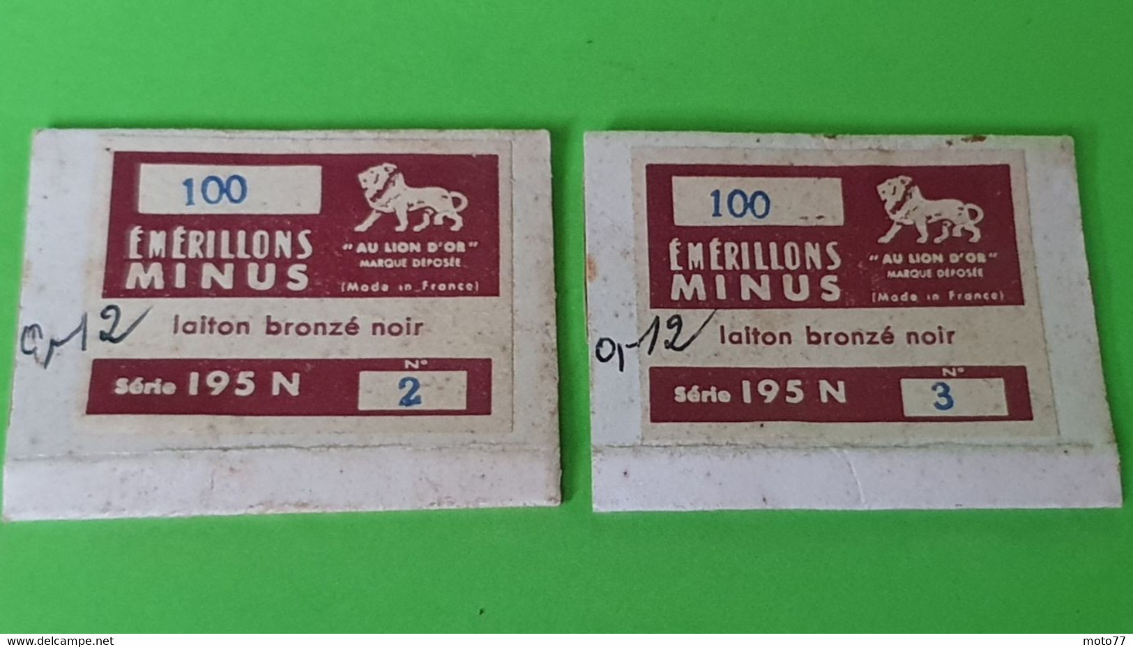 Lot 4 anciennes boites Pêche - O. MUSTAD & SÖN - LE TOURBILLON - MINUS - Hameçons Cuillères Emérillons - vers 1950