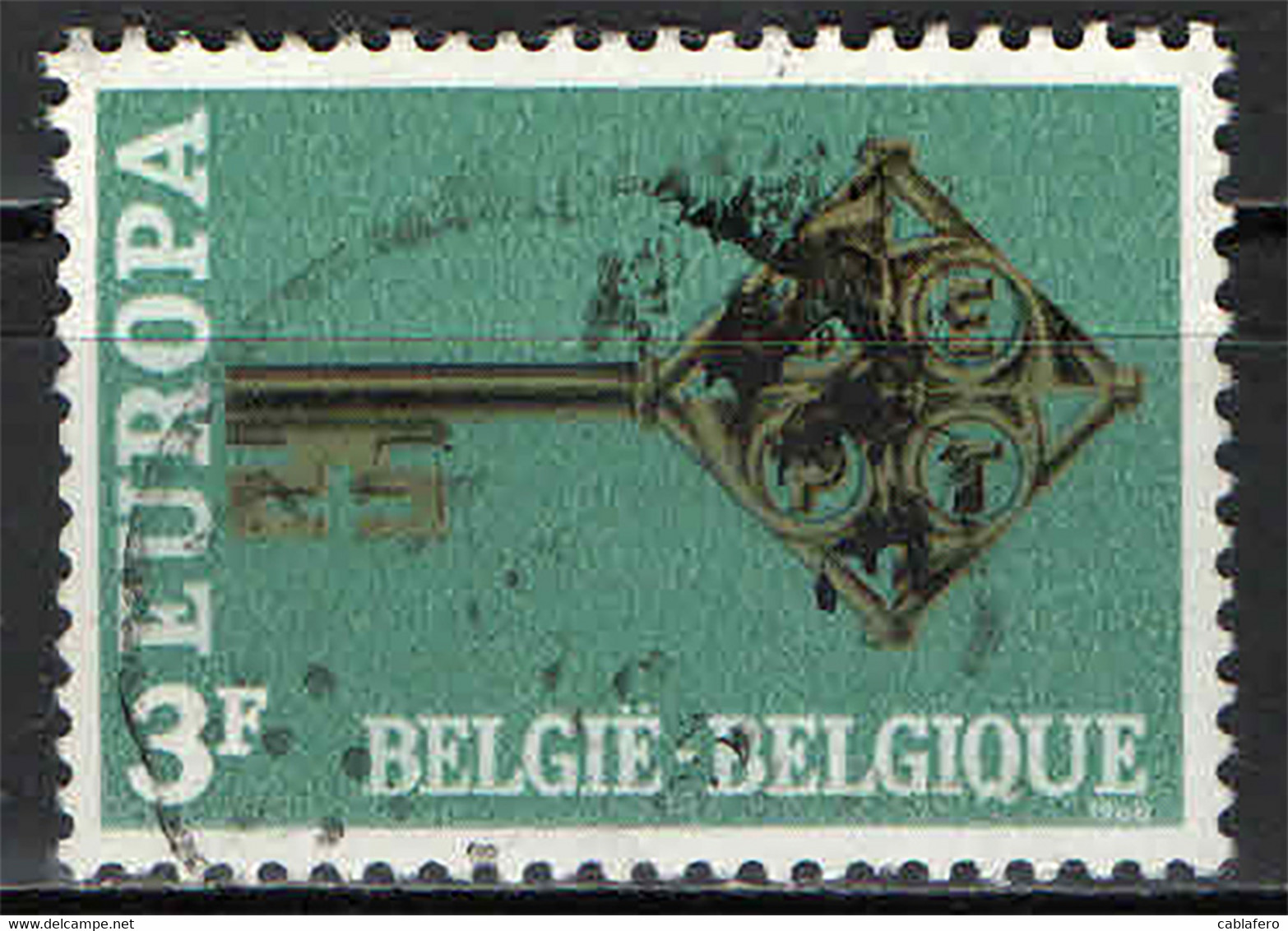 BELGIO - 1968 - EUROPA UNITA - CEPT - USATO - Used Stamps