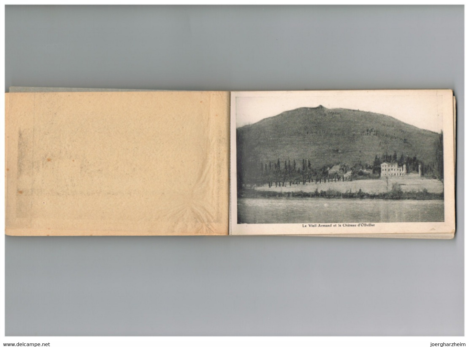 Postkartenheft - Elsass - 1. Weltkrieg - Vieil-Armand - Hartmannswillerkopf - Burg Tiefenbach - Grand Ballon - Alsace