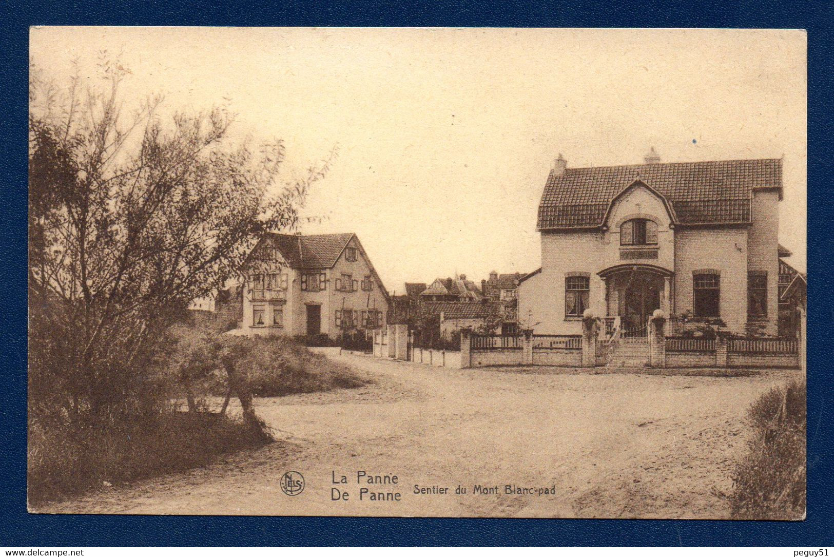 La Panne. Sentier Du Mont Blanc. Villas. - De Panne