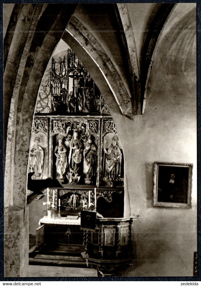 F7722 - Ehrenfriedersdorf - St. Niklaskirche - Foto Schiefer Orig. Handabzug - Ehrenfriedersdorf