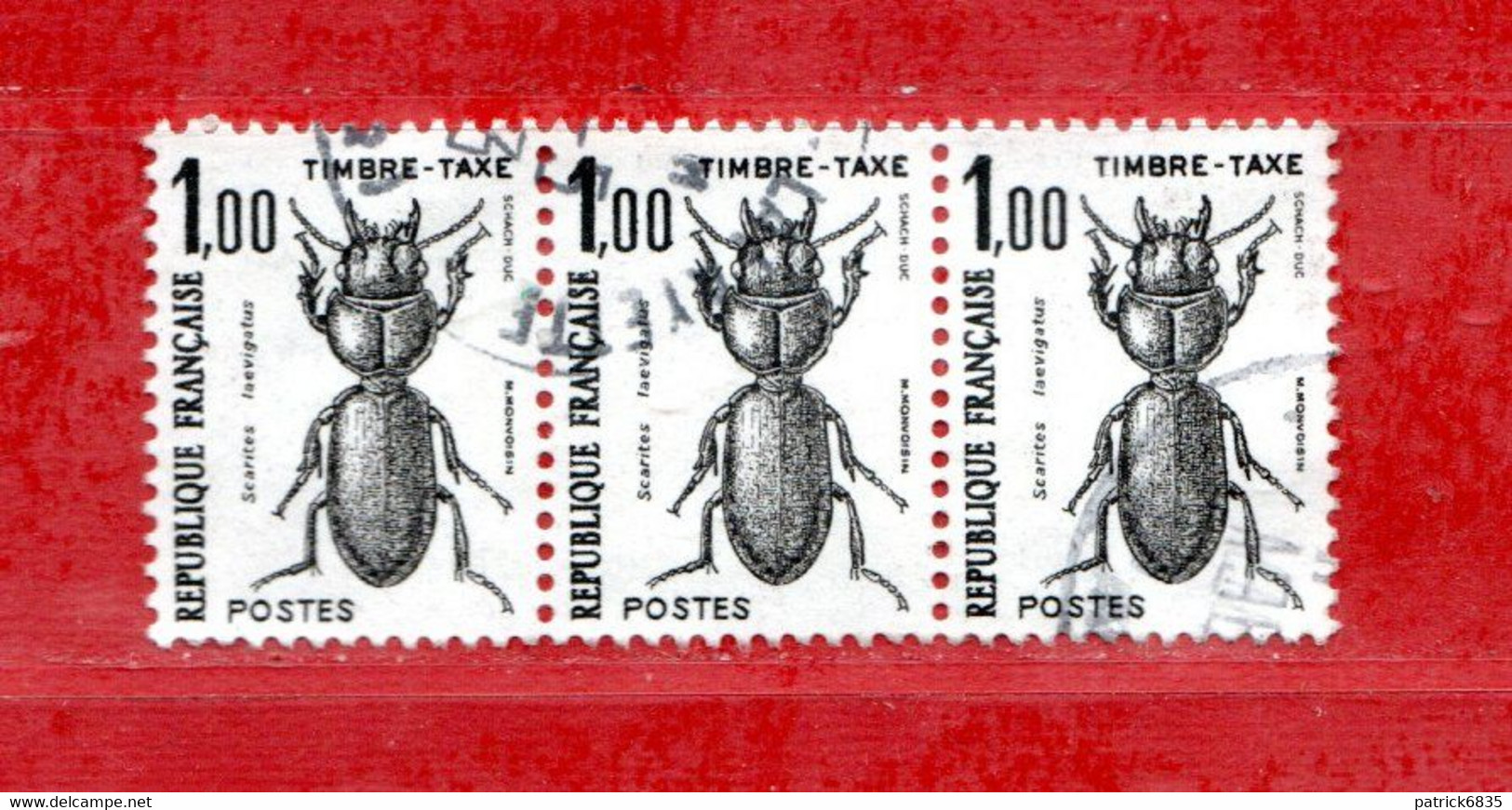 FRANCE- 1982 - TAXE- . Yvert  106.  Oblitéré . - 1960-.... Oblitérés