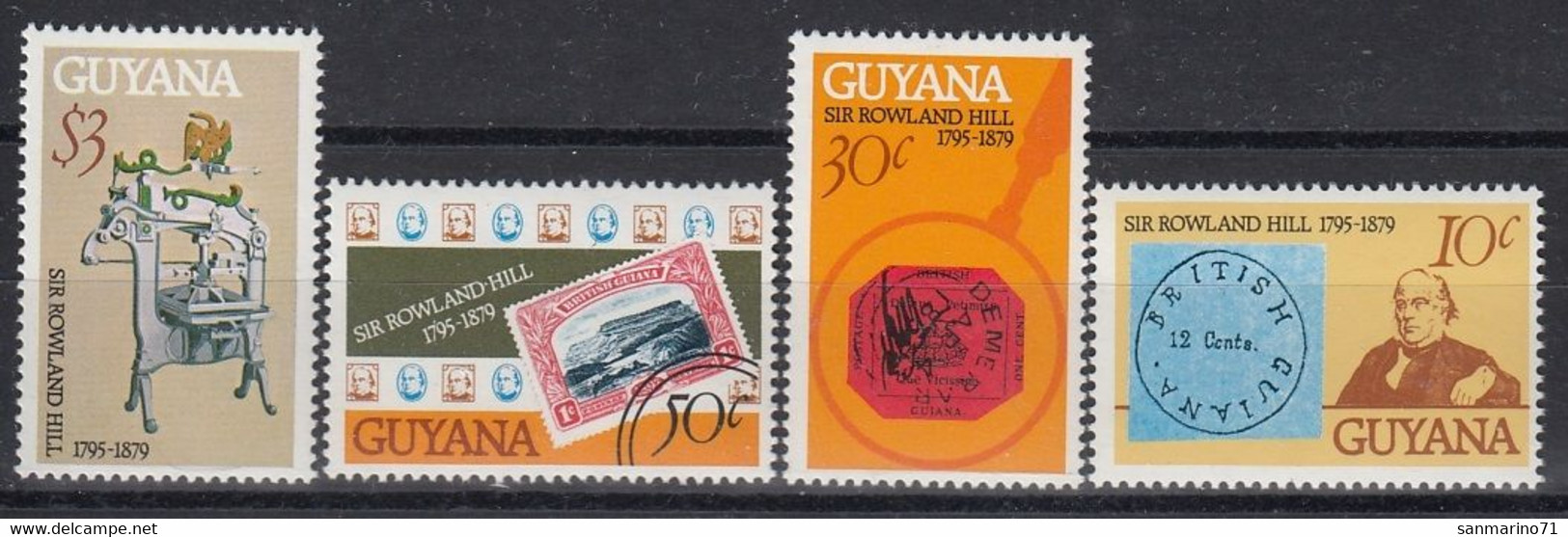 GUYANA 561-564,unused - Rowland Hill