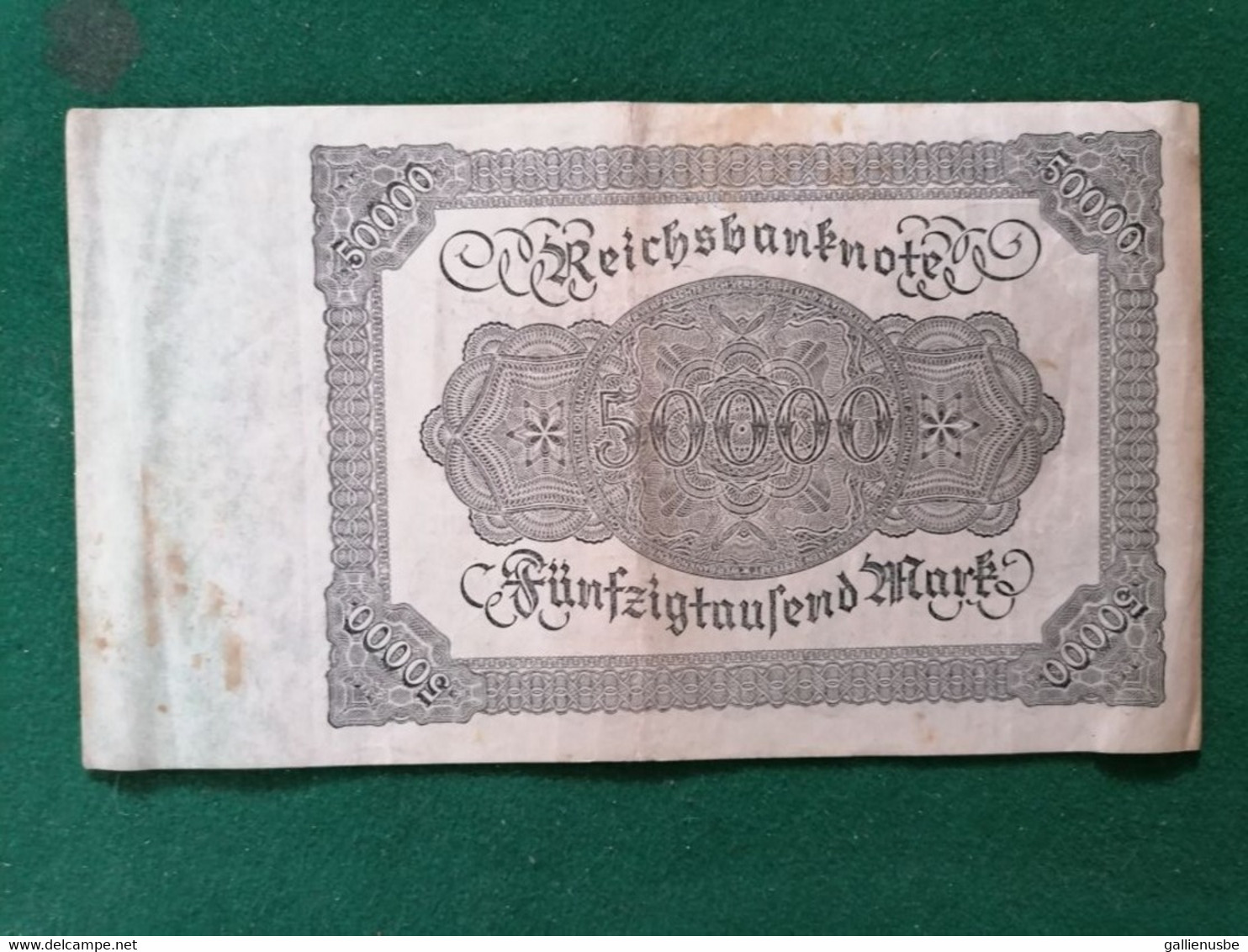 50000 Mark Reichsbanknote - 50000 Mark