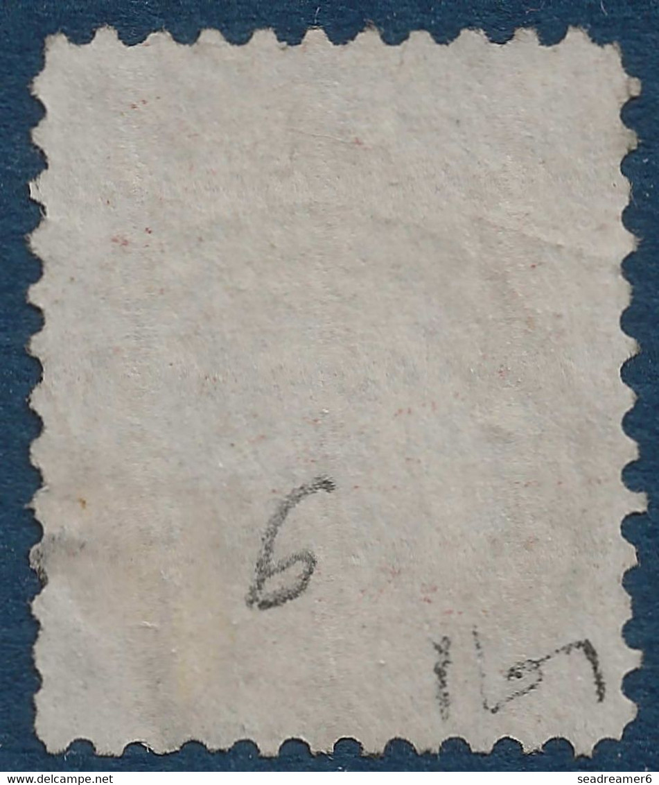 Canada Reine Victoria N°9 1/2 Pence Rose Dent 12 Oblitération Legere Concentrique TTB Signé Pierre MAYER - Gebraucht