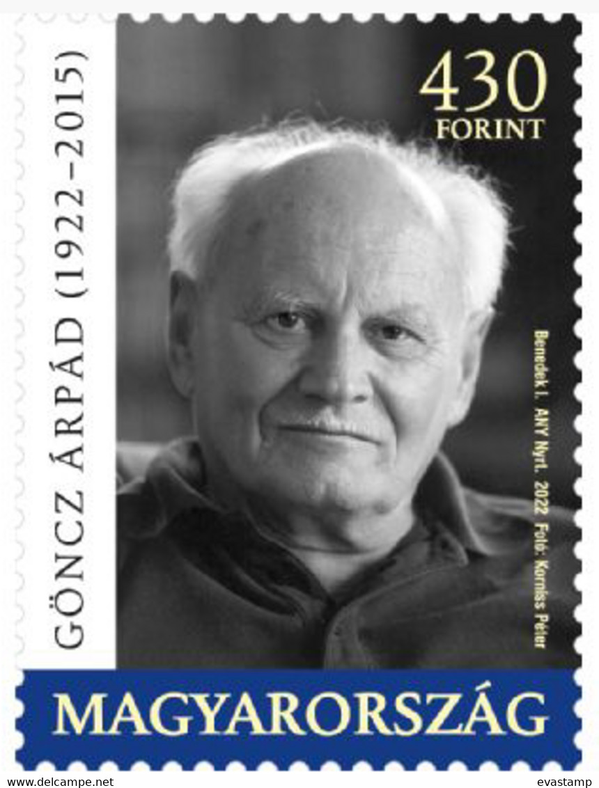 HUNGARY - 2022. Birth Centenary Of Árpád Göncz, First President Of The 3rd Hungarian Republic  MNH!!! - Nuovi