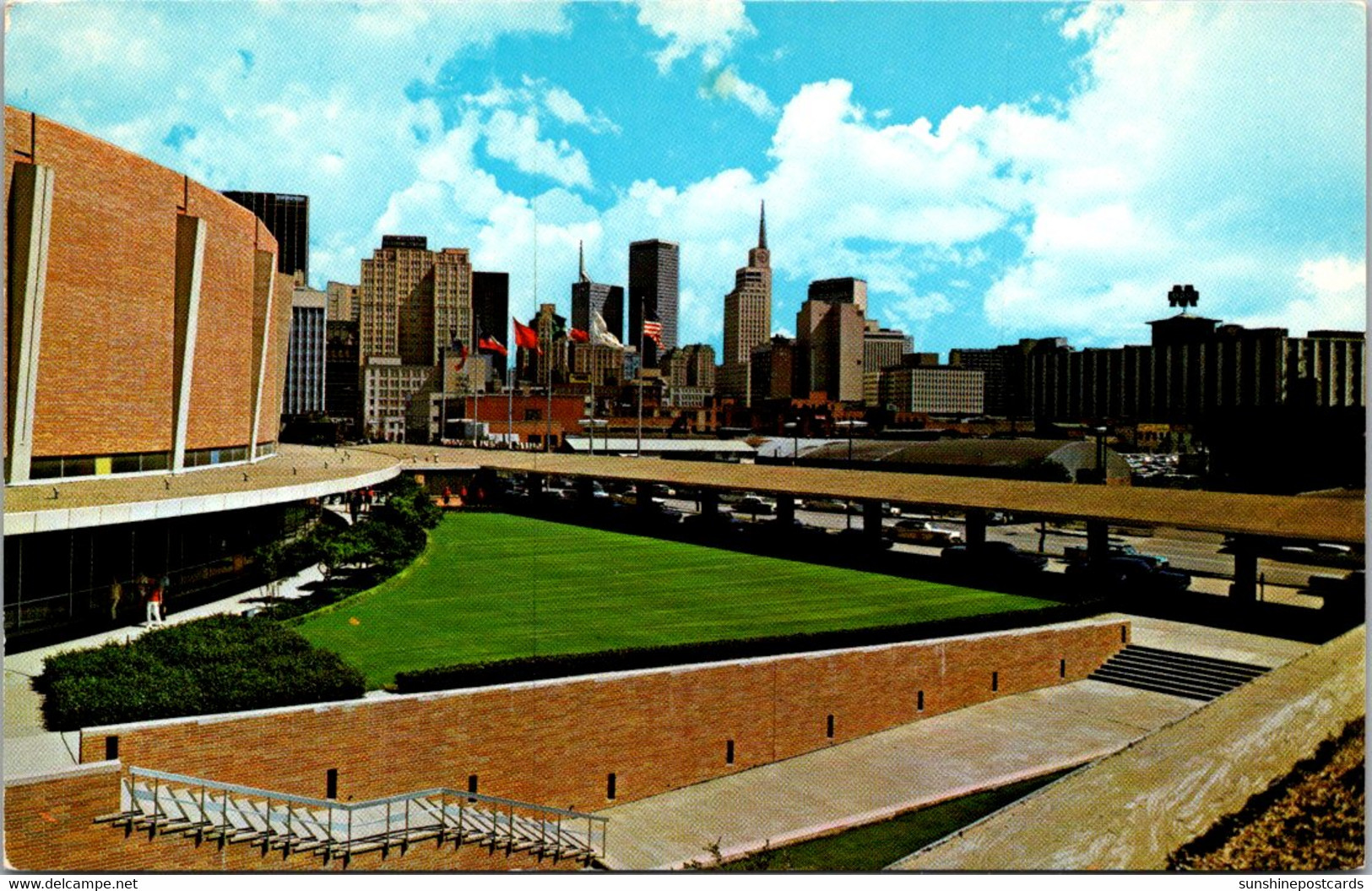 Texas Dallas Metropolitan Skyline From Convention Center - Dallas