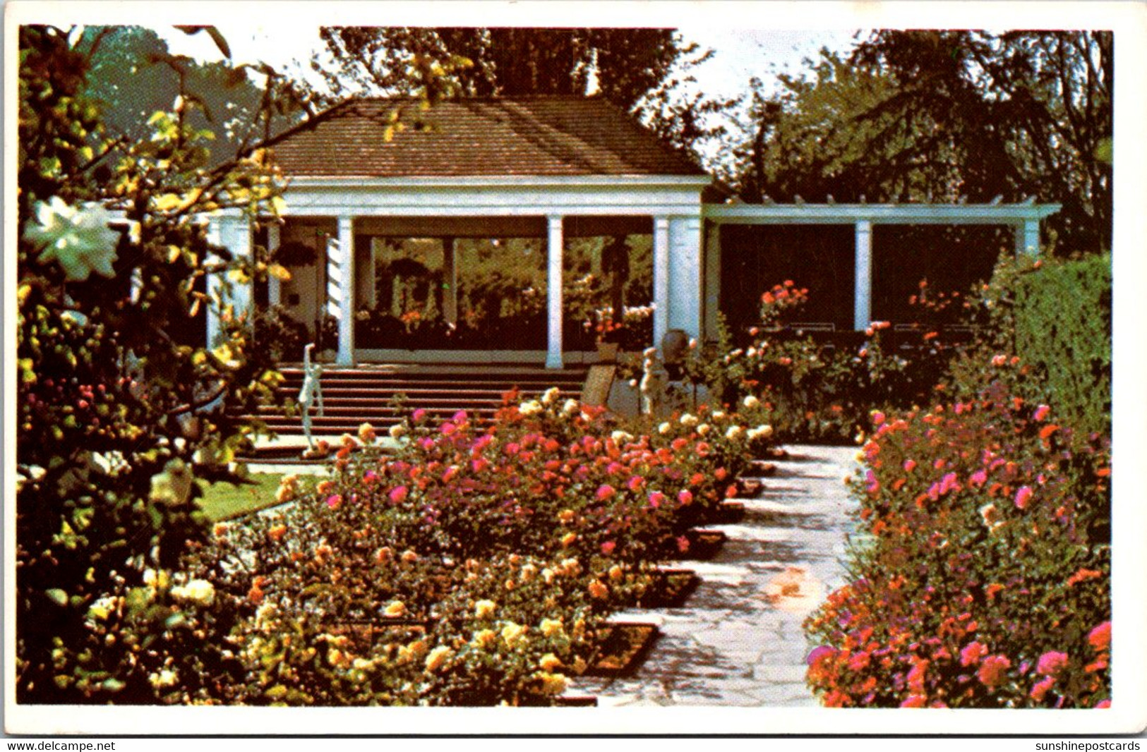 Oregon Portland Lambert Gardens Sunken Rose Court - Portland