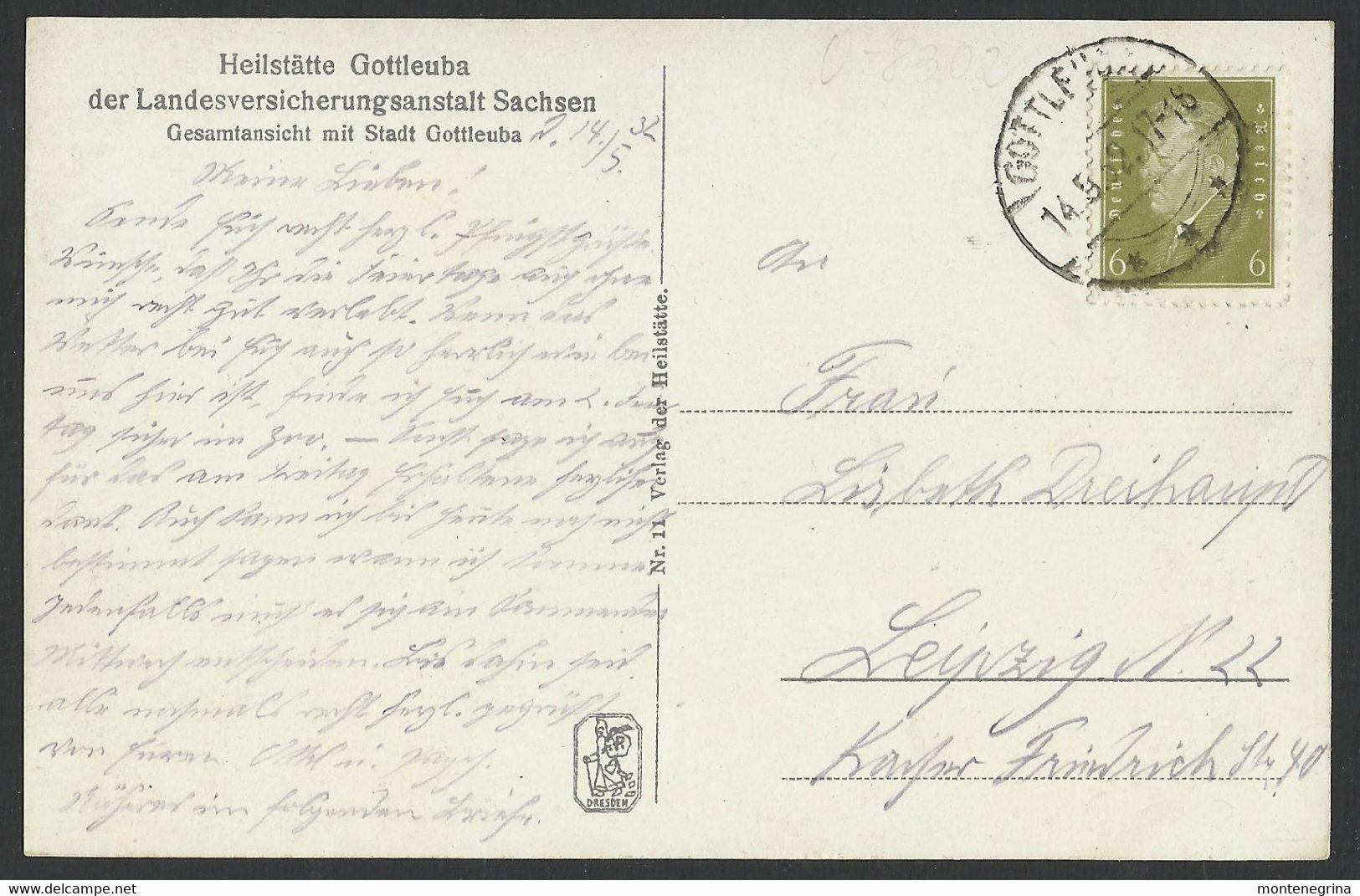 HEILSTATTE GOTTLEUBA - BPanorama - 1932 Old Postcard (see Sales Conditions) 06436 - Cham