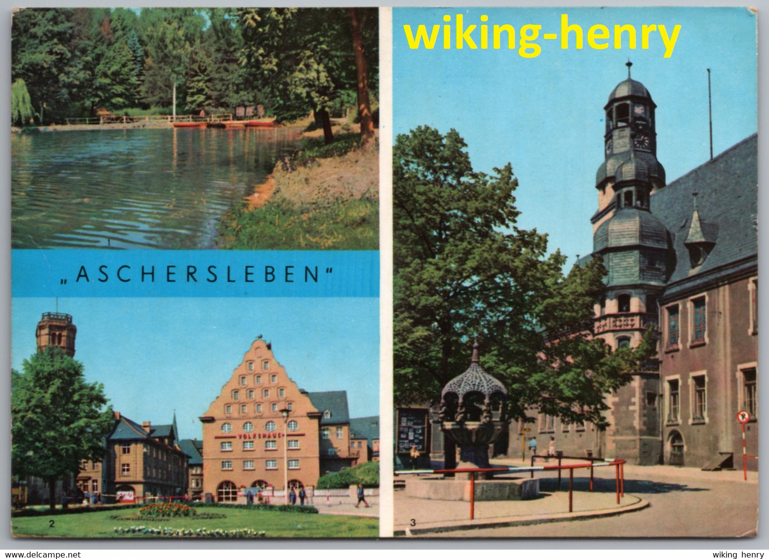 Aschersleben - Mehrbildkarte 2 - Aschersleben
