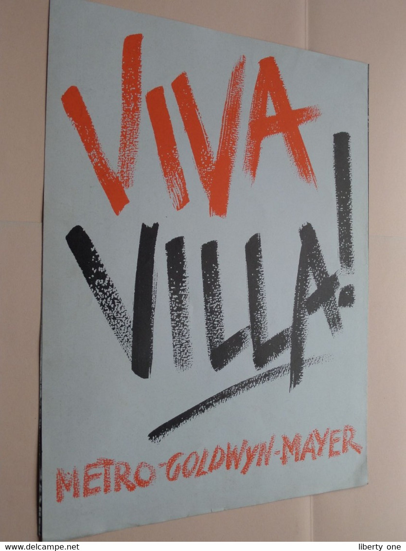 VIVA VILLA ! / Wallace BEERY - Fay WRAY - Katherine De MILLE ( Xme Anniversaire M.G.M. ) ! - Plakate & Poster