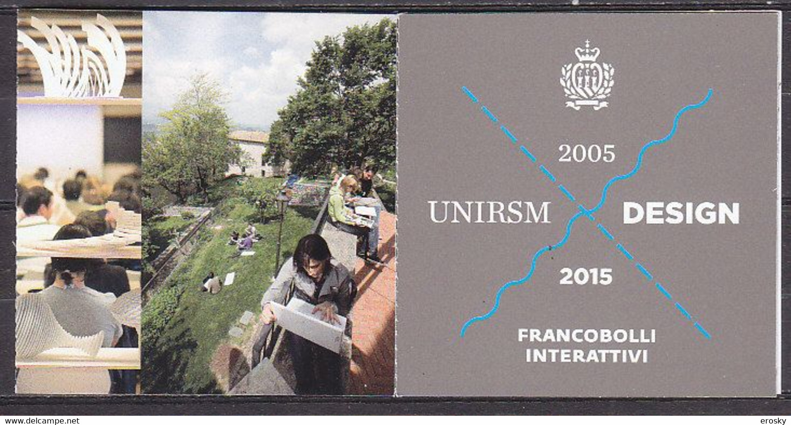 E813 - SAN MARINO SAINT MARIN CARNET Unificato N°9 ** Design - Markenheftchen