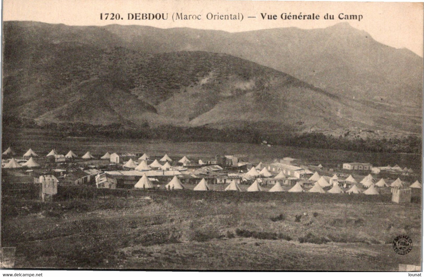 DEBDOU - Maroc Oriental - Vue Générale Du Camp - Other & Unclassified