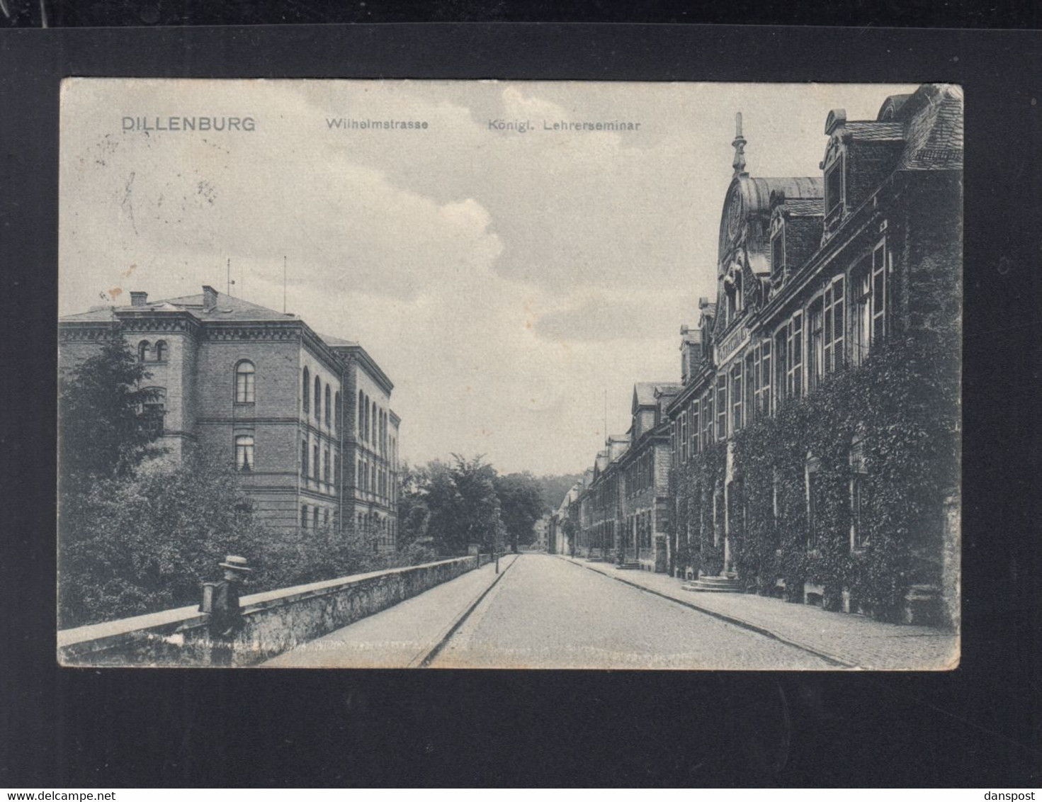 Dt. Reich AK Dillenburg Wilhelmstrasse 1908 - Dillenburg