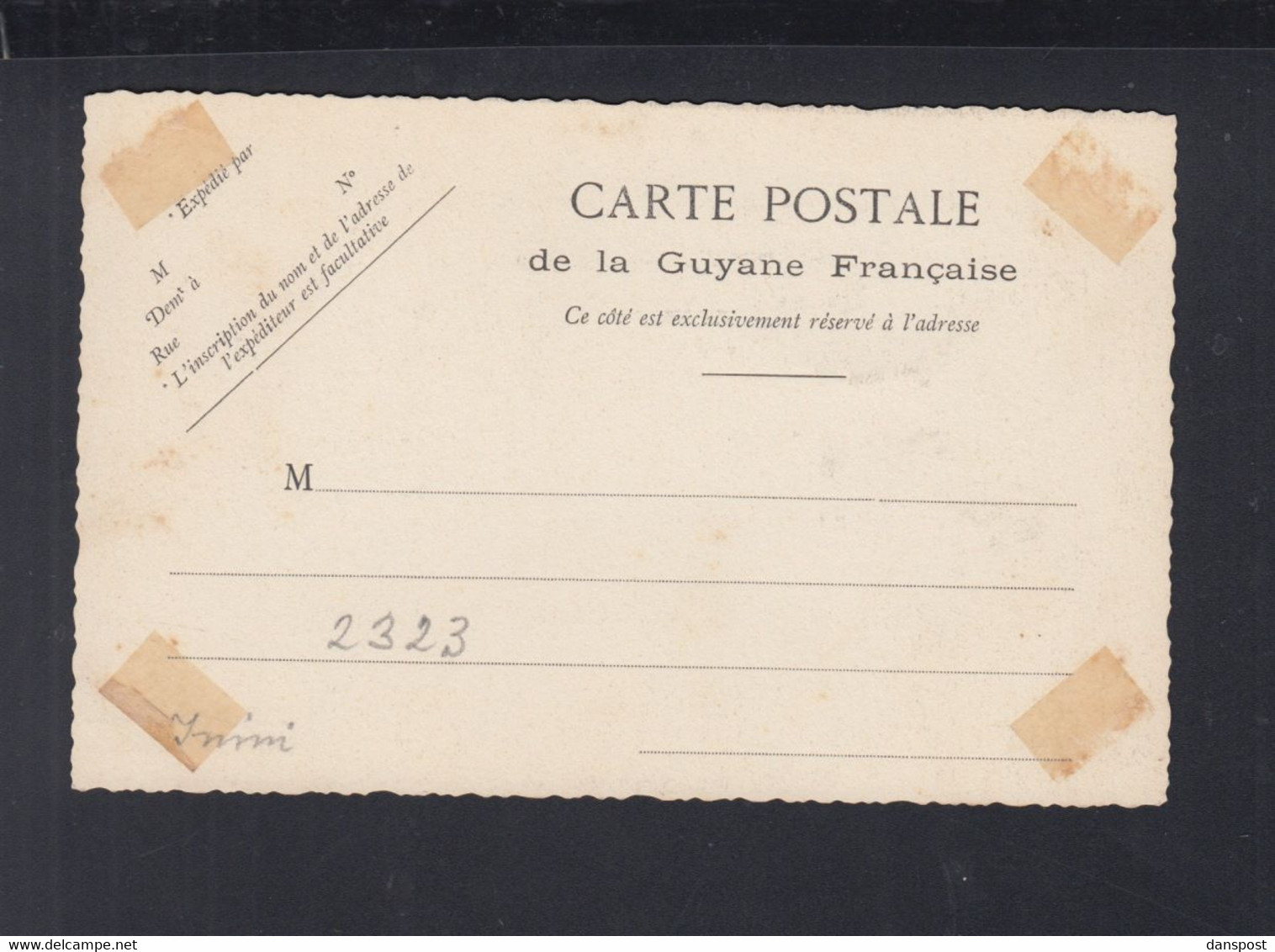 Frankreich France Inini AK Maroni - Lettres & Documents