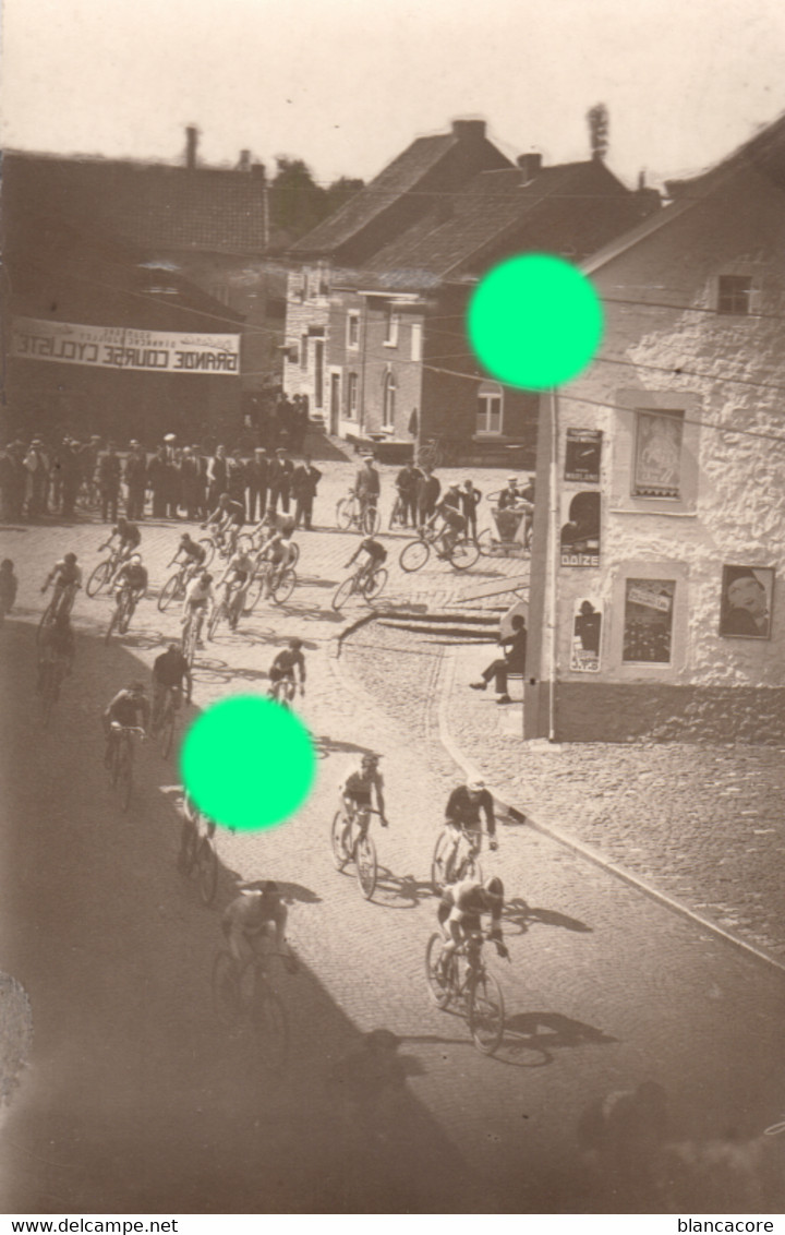 SOUMAGNE  Vers 1910 /15 Course Cycliste Vélo Cycle  Carte Photo - Soumagne