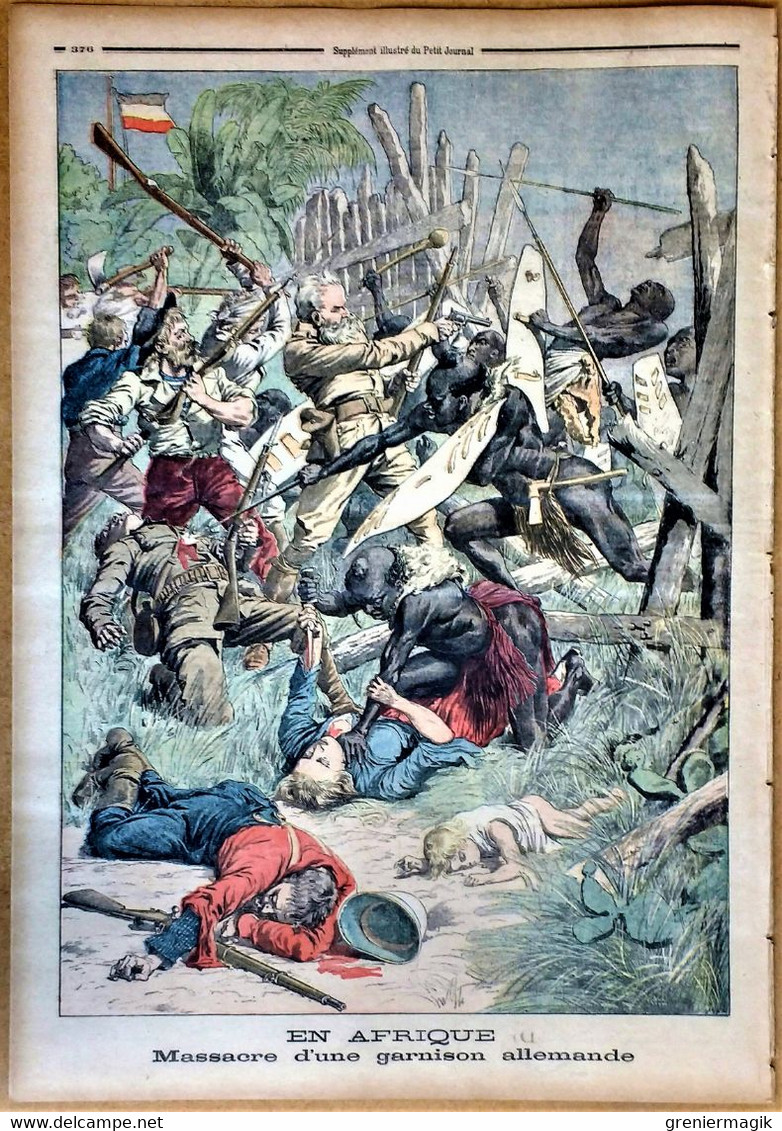 Le Petit Journal N°679 22/11/1903 Suicide De M. Rosano (Italie/Ministre) - Namibie Massacre D'une Garnison Allemande - Le Petit Journal