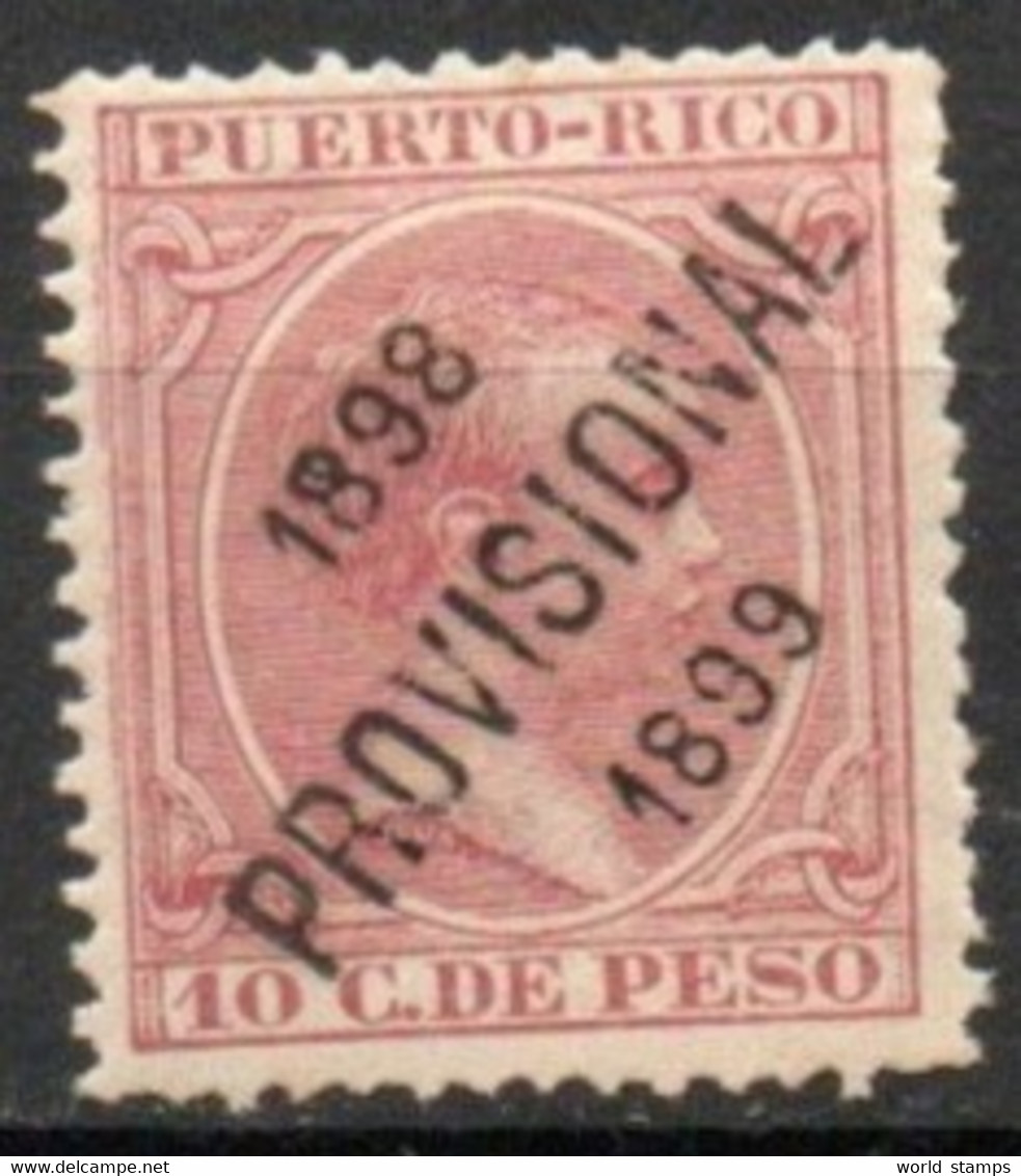 PUERTO RICO 1898 * AMINCI-THINNED - Puerto Rico