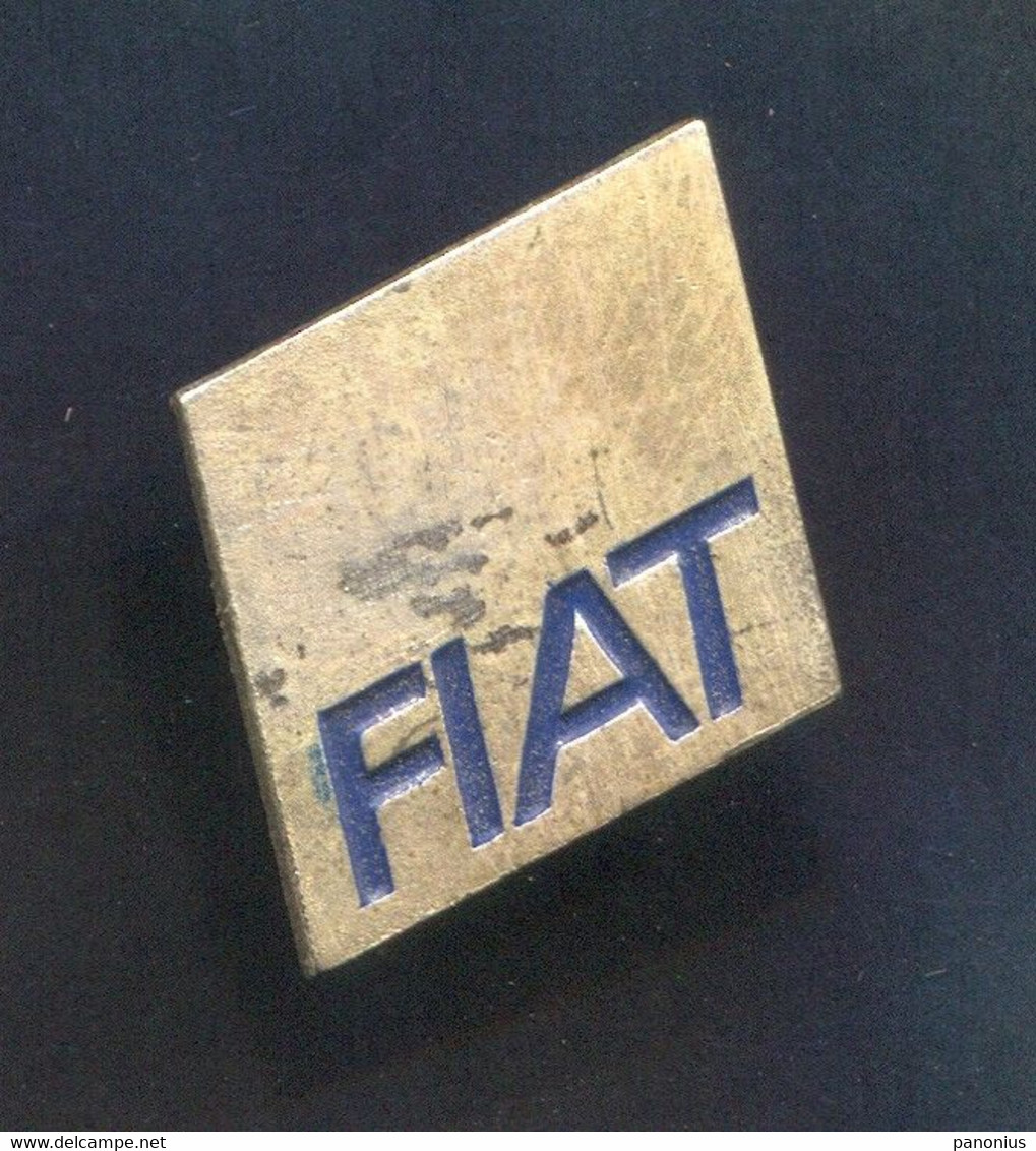 FIAT- Car Auto Automotive, Old Pin Badge Abzeichen - Fiat