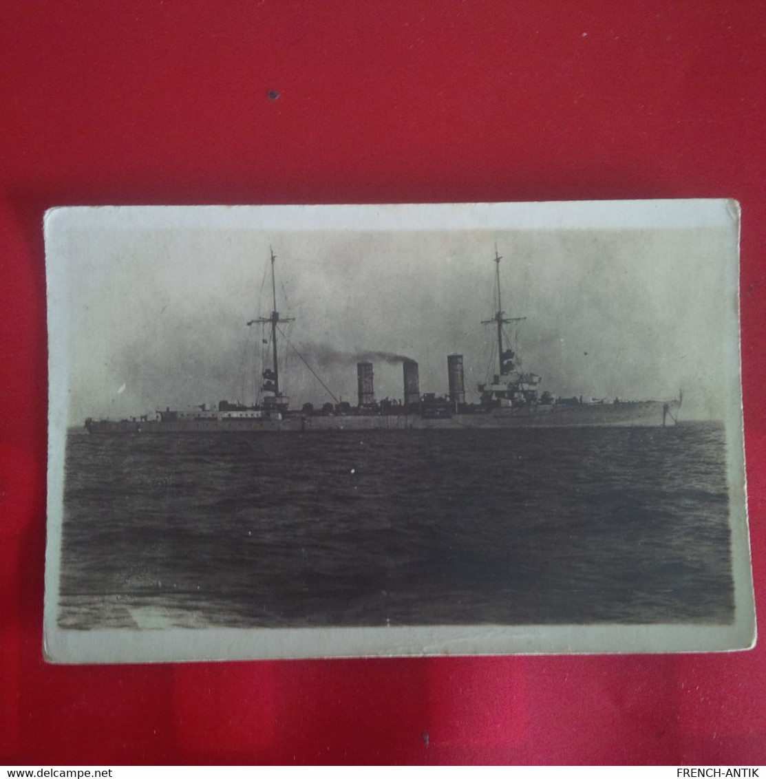CARTE PHOTO BATEAU DE GUERRE A IDENTIFIER - Warships