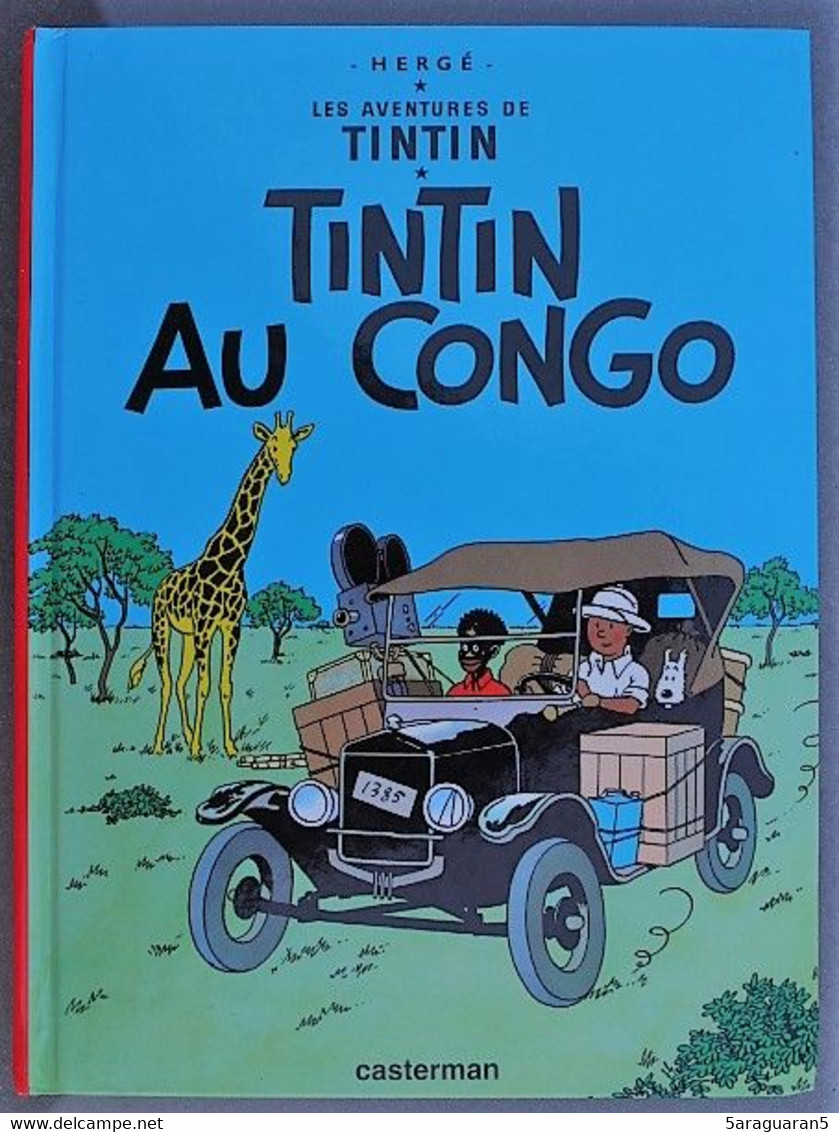 BD TINTIN - 02 - Tintin Au Congo - Rééd. Petit Format 2006 - Tintin