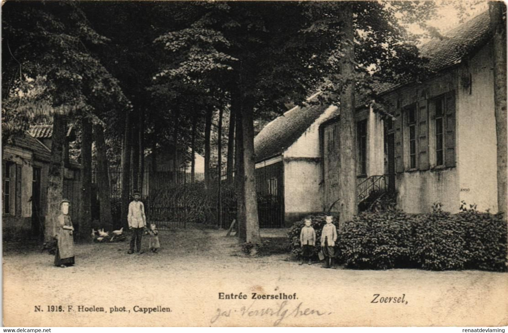 ZOERSEL - ENTREE ZOERSELHOF - Zoersel