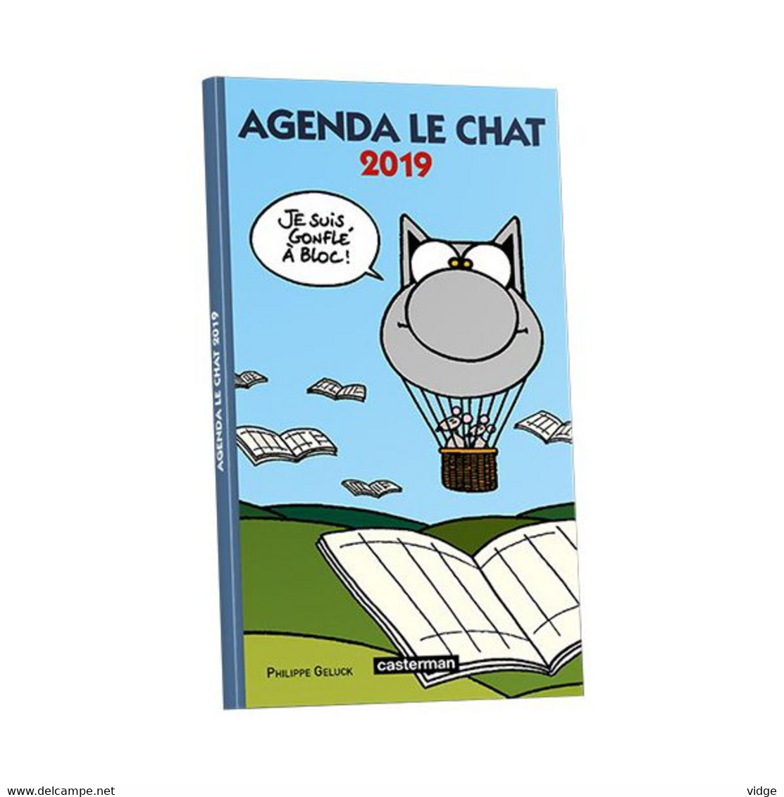 Mini AGENDA  Casterman Belge 2019 Philippe Geluck LE CHAT Notebook Comme Neuf - Terminkalender Leer