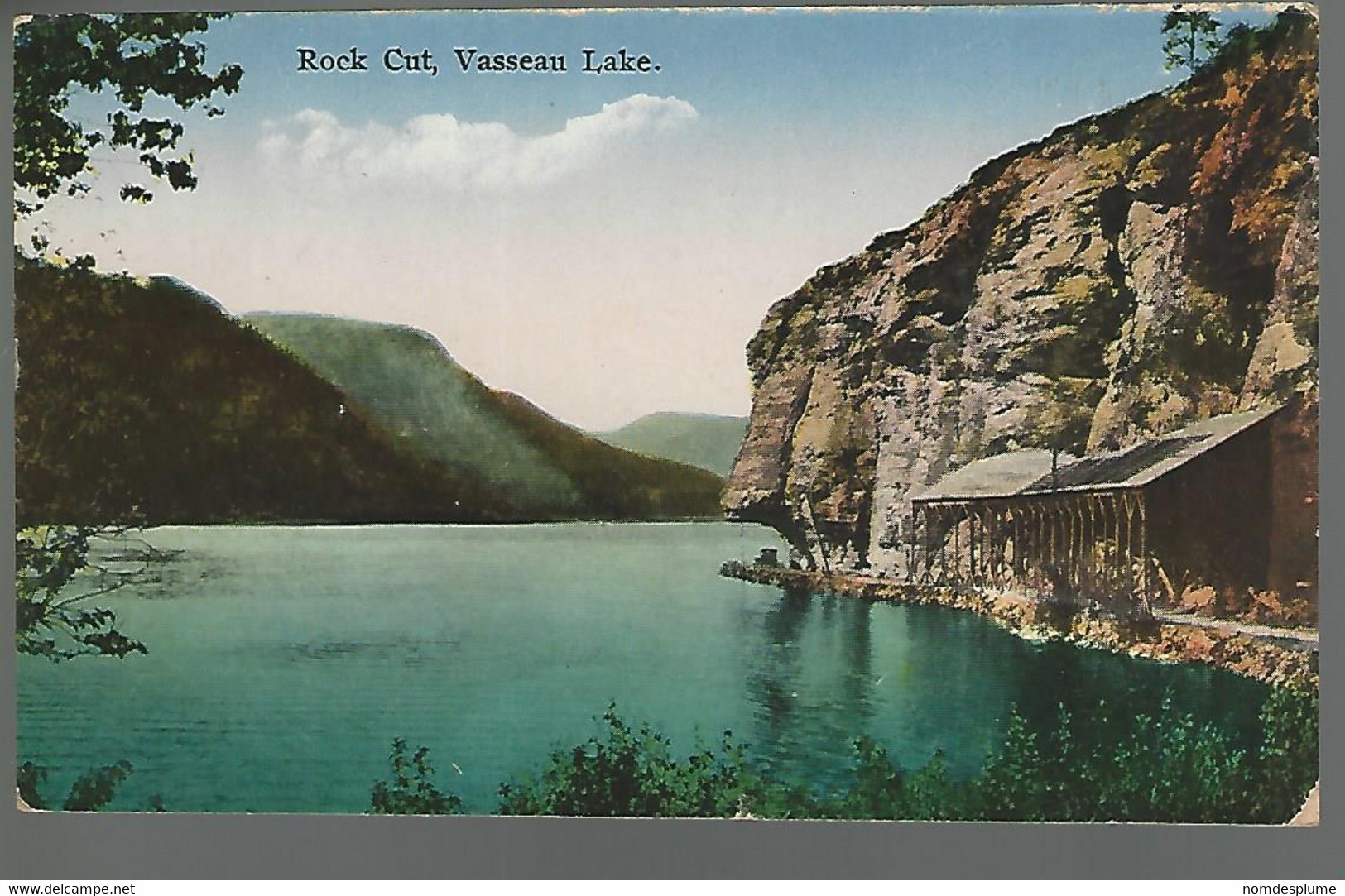 59291 ) BC Vasseau Lake Near Oliver - Oliver
