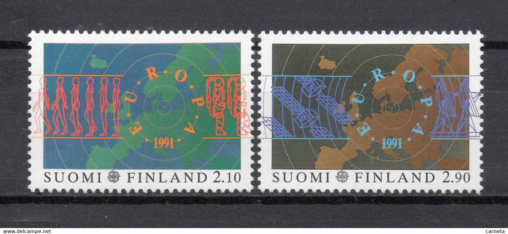 FINLANDE  N° 1110 + 1111   NEUFS SANS CHARNIERE  COTE 6.50€   EUROPA - Unused Stamps