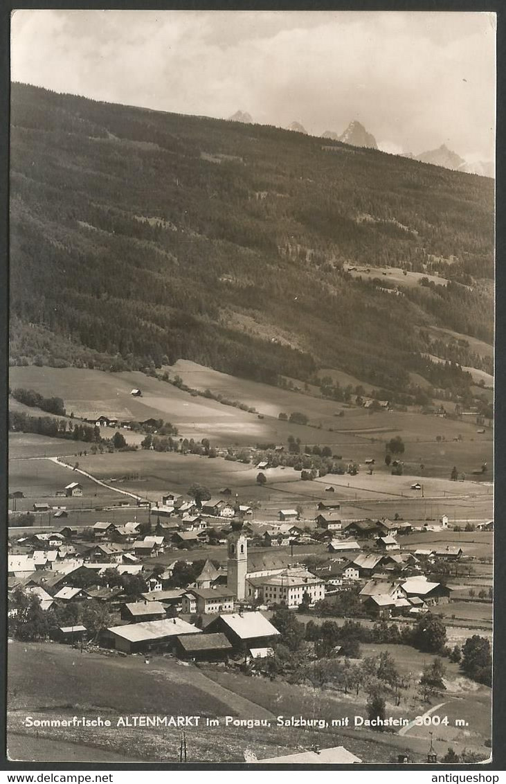 Austria-----Altenmarkt Im Pongau-----old Postcard - Altenmarkt Im Pongau