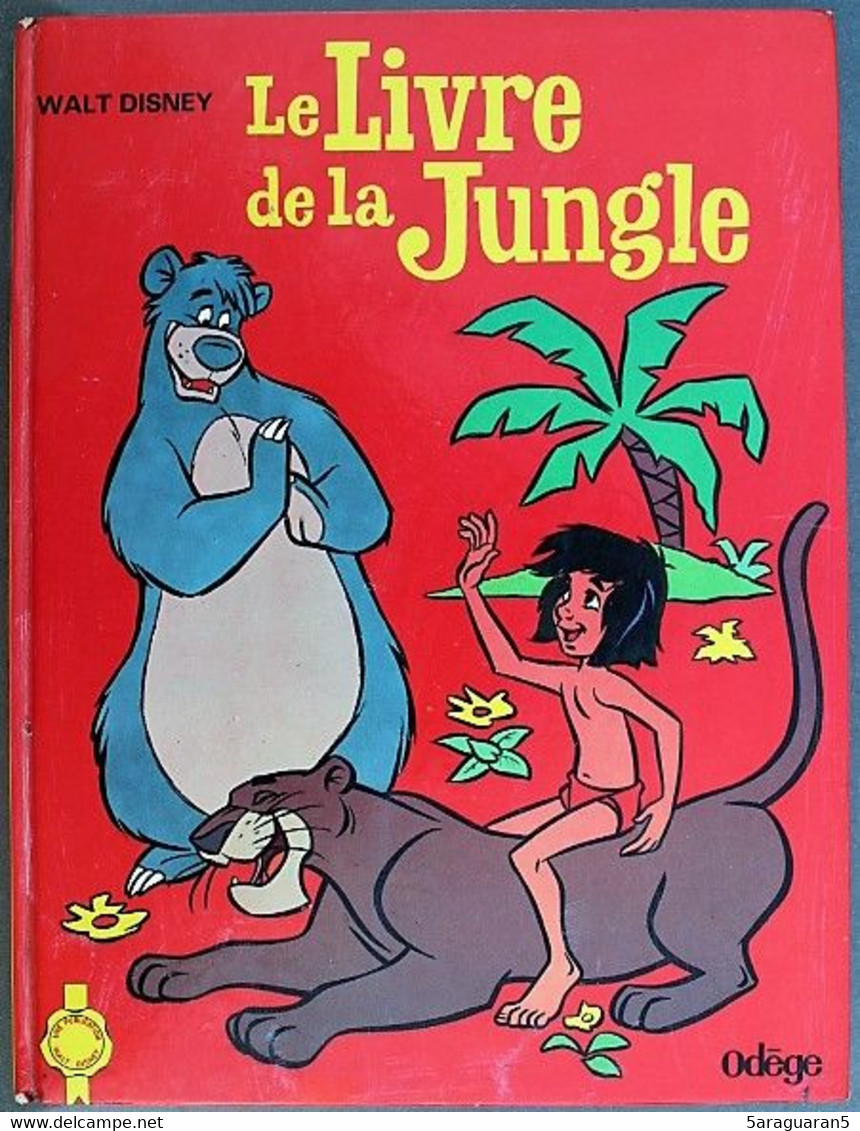 BD Walt Disney - Le Livre De La Jungle - EO 1969 - Disney