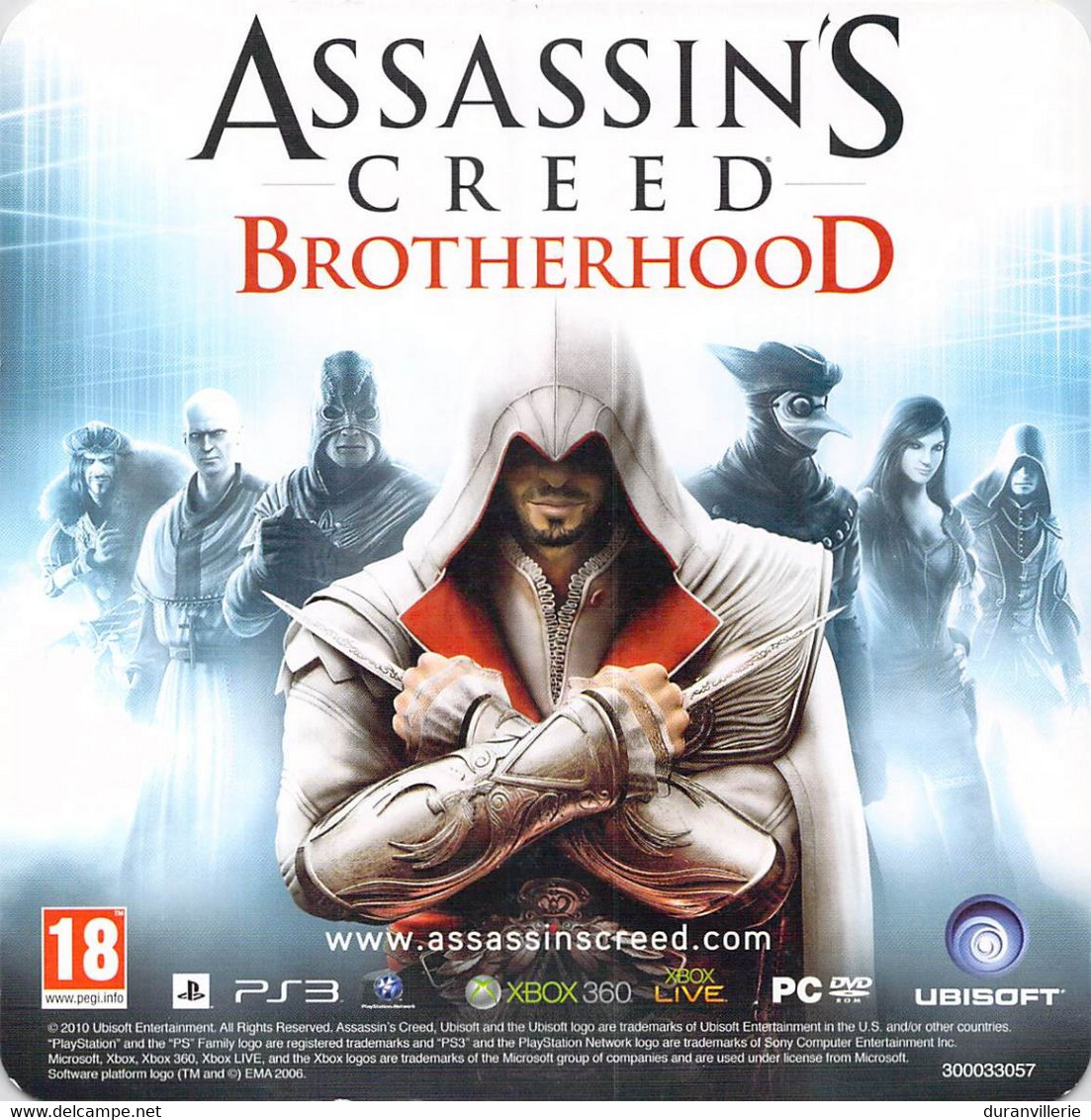 2010 Assassins Creed Brotherhood Jaquette Photo 15x15cm - Andere & Zonder Classificatie