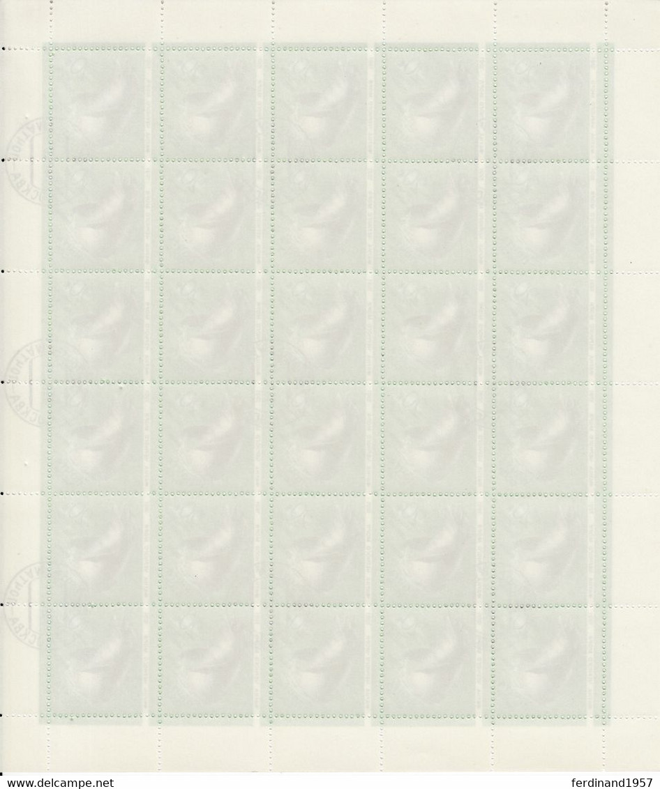 SU – 1991 – Mi. 6158-6162 als Gestempelte Gebrauchte Bogen Satz USED