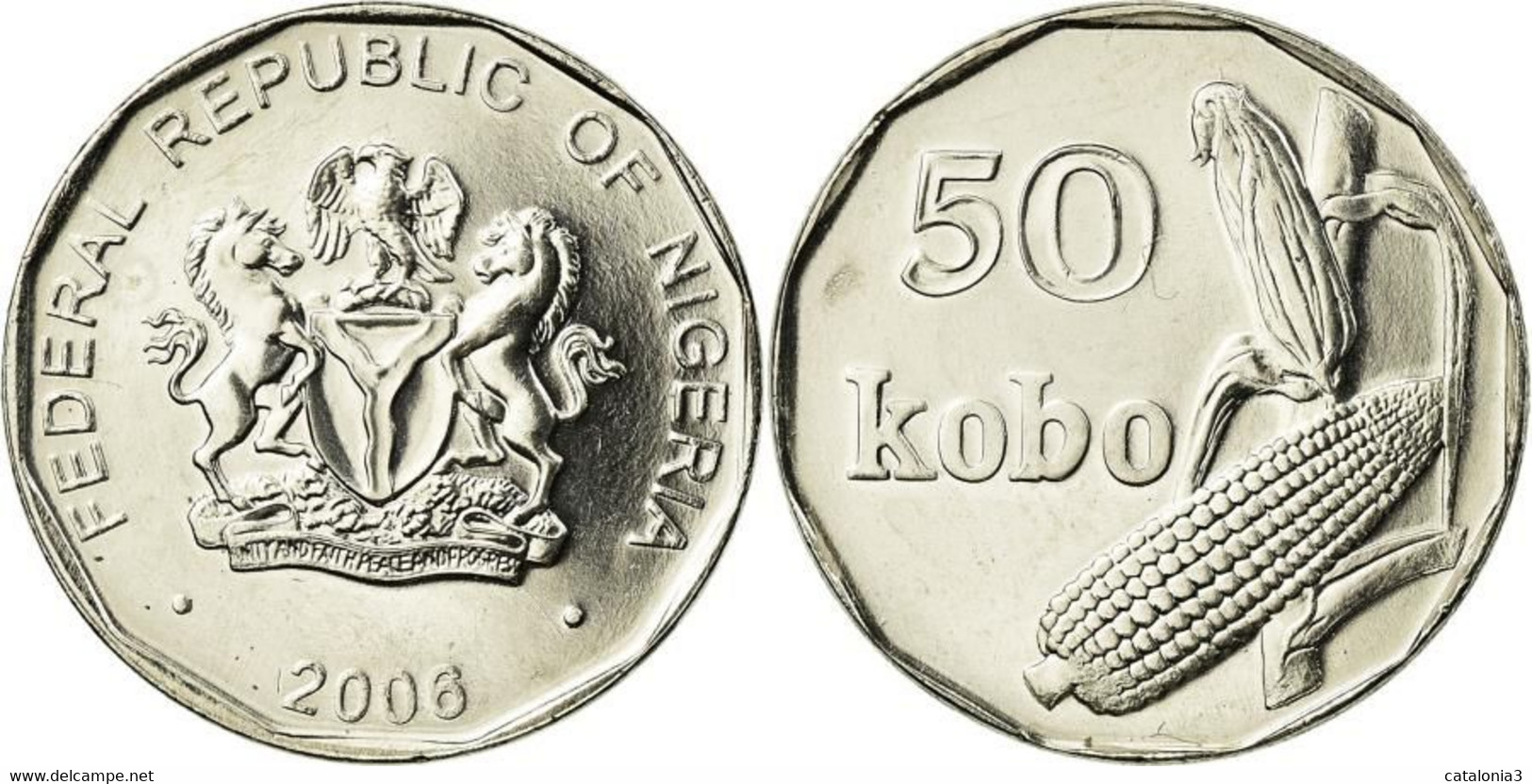 NIGERIA - 50 Cobo 2006 SC KM13.3 - Nigeria