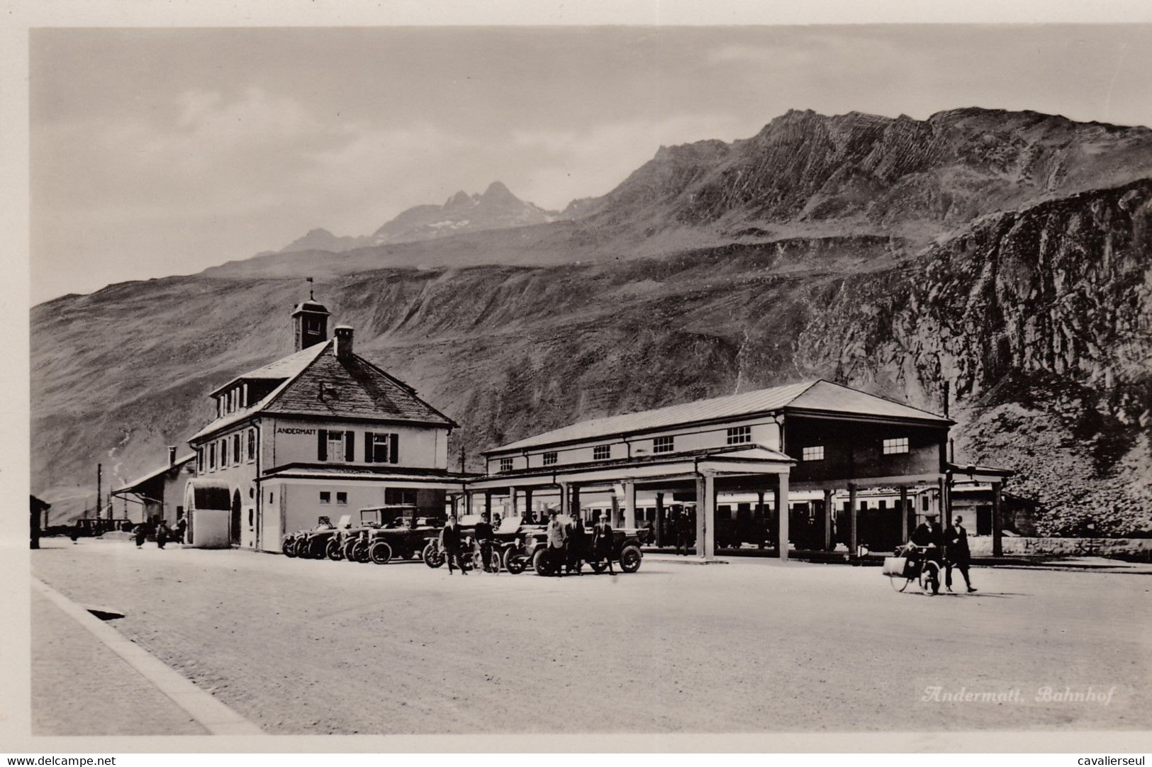 CP -  ANDERMATT - Bahnhof ( Non Circulé) - Andermatt