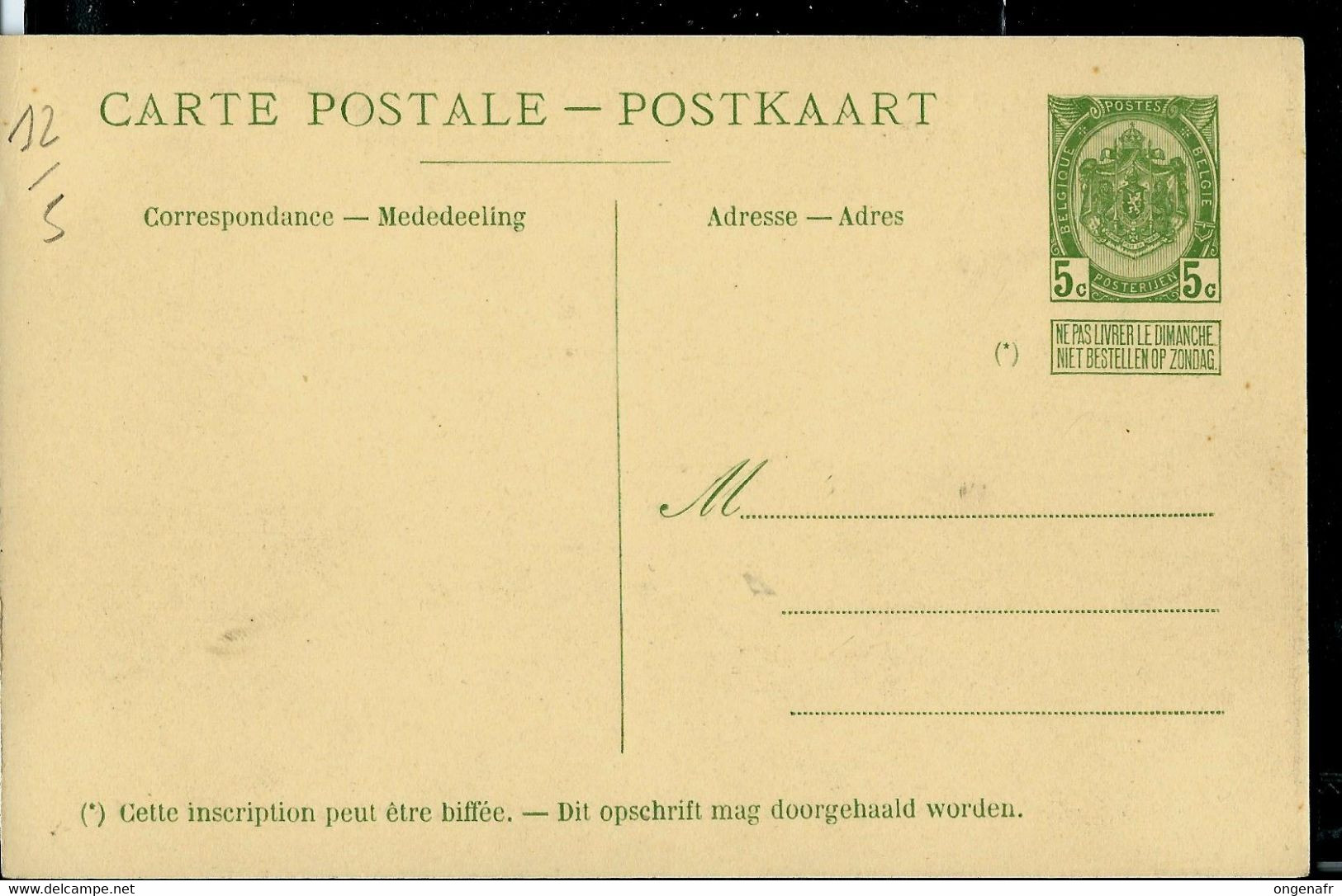 Paquebot Neuve : Carte N° 12 ( Paquebot Peter Deconinck  ) - Schiffspost