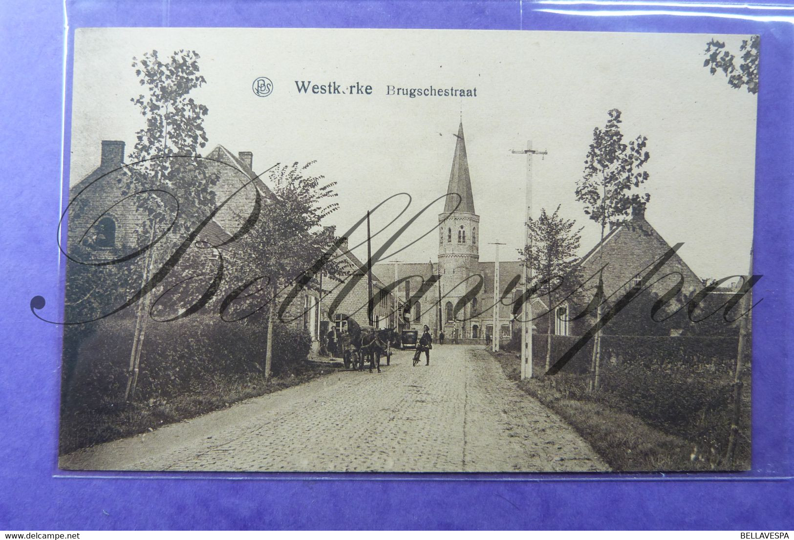 Westkerke Brugsestraat Edit. E. Tampère. - Oudenburg